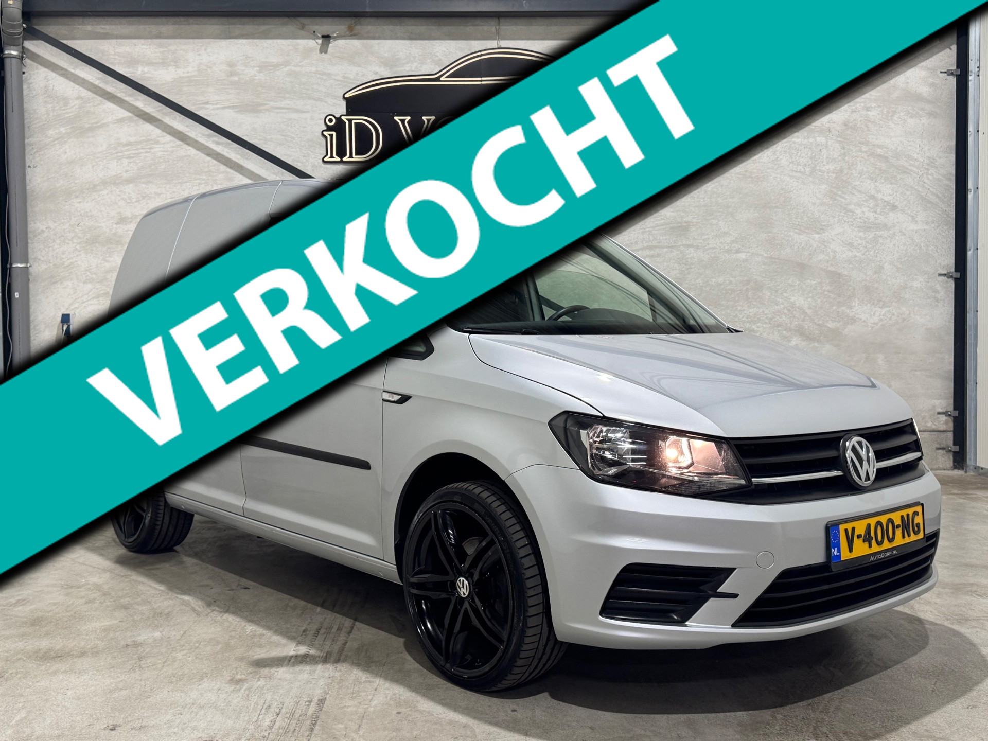 Volkswagen Caddy 2.0 TDI L1H1 BMT Trendline CARPLAY LEDER NIEUW DISTRIBUTIE 2018 - voorkant