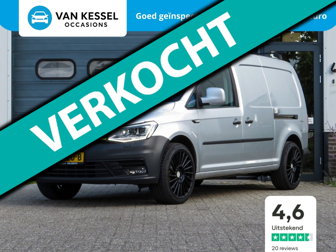 Volkswagen Caddy 2.0 TDI L2H1 BMT Maxi Trendline GTI | Luxe 2016 - voorkant