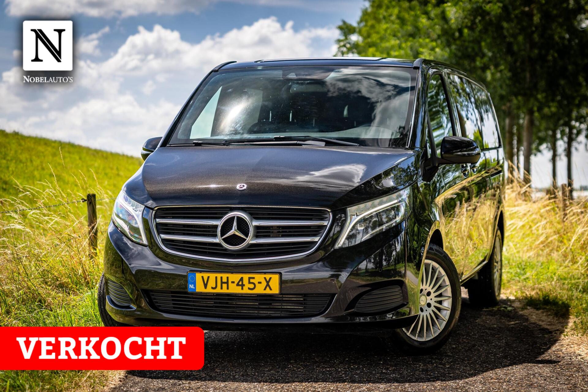 Mercedes-Benz V-klasse 250d 4-MATIC Extra Lang DC | Nap | Leer 2017 - voorkant