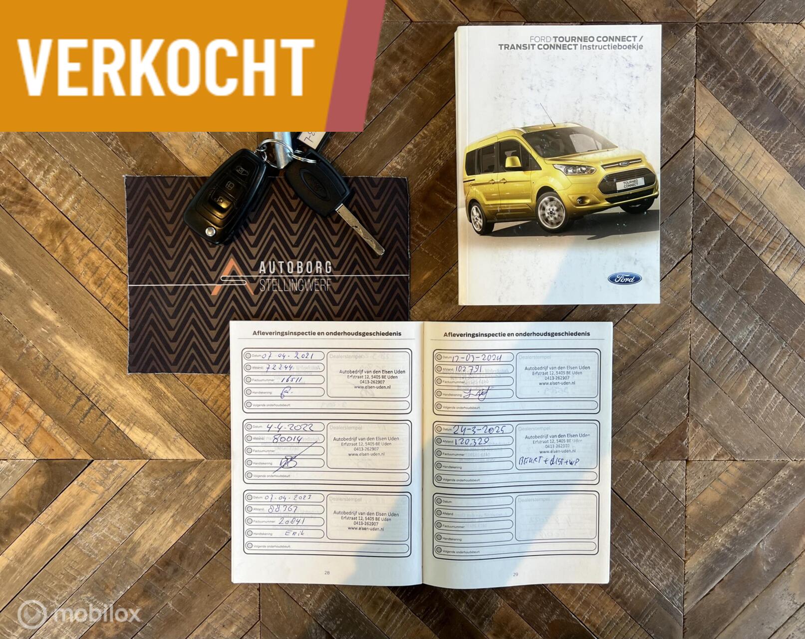 Foto van Ford Transit Connect
