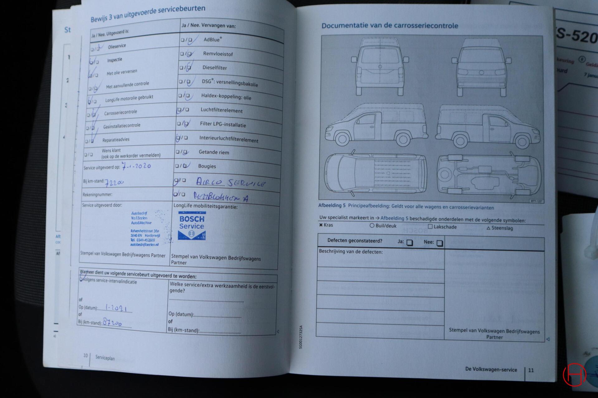 Foto van Volkswagen Transporter