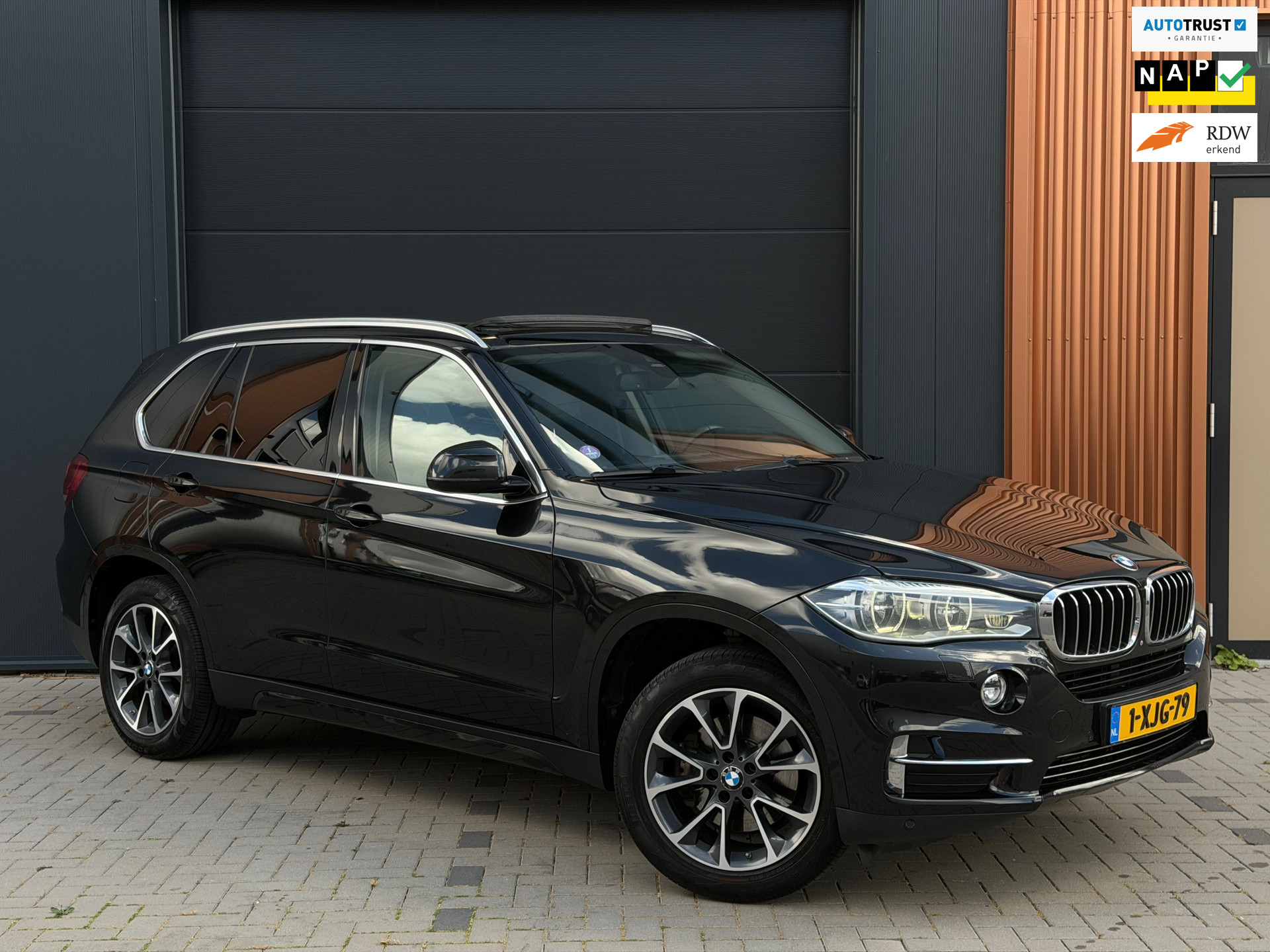 BMW X5 Xdrive35i XDrive35i High Executive|Dealer Onderhouden|Panoramadak|Harman Kardon|360 Camera|Stoelventilatie&-verwarming|Softclose|HUD 2014 - voorkant