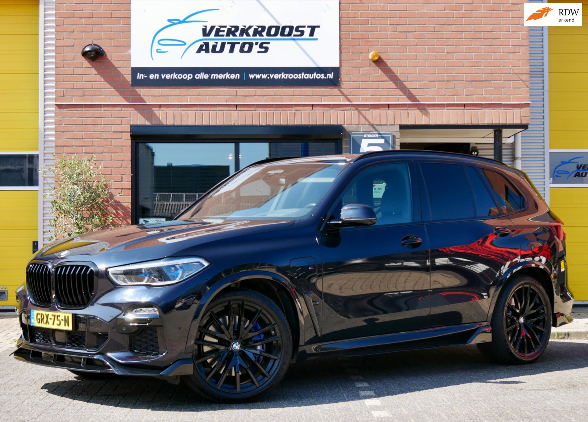 BMW X5 Xdrive45e XDrive45e High Executive. bowers en Wilkens. luchtvering. hud. pano 2020 - voorkant