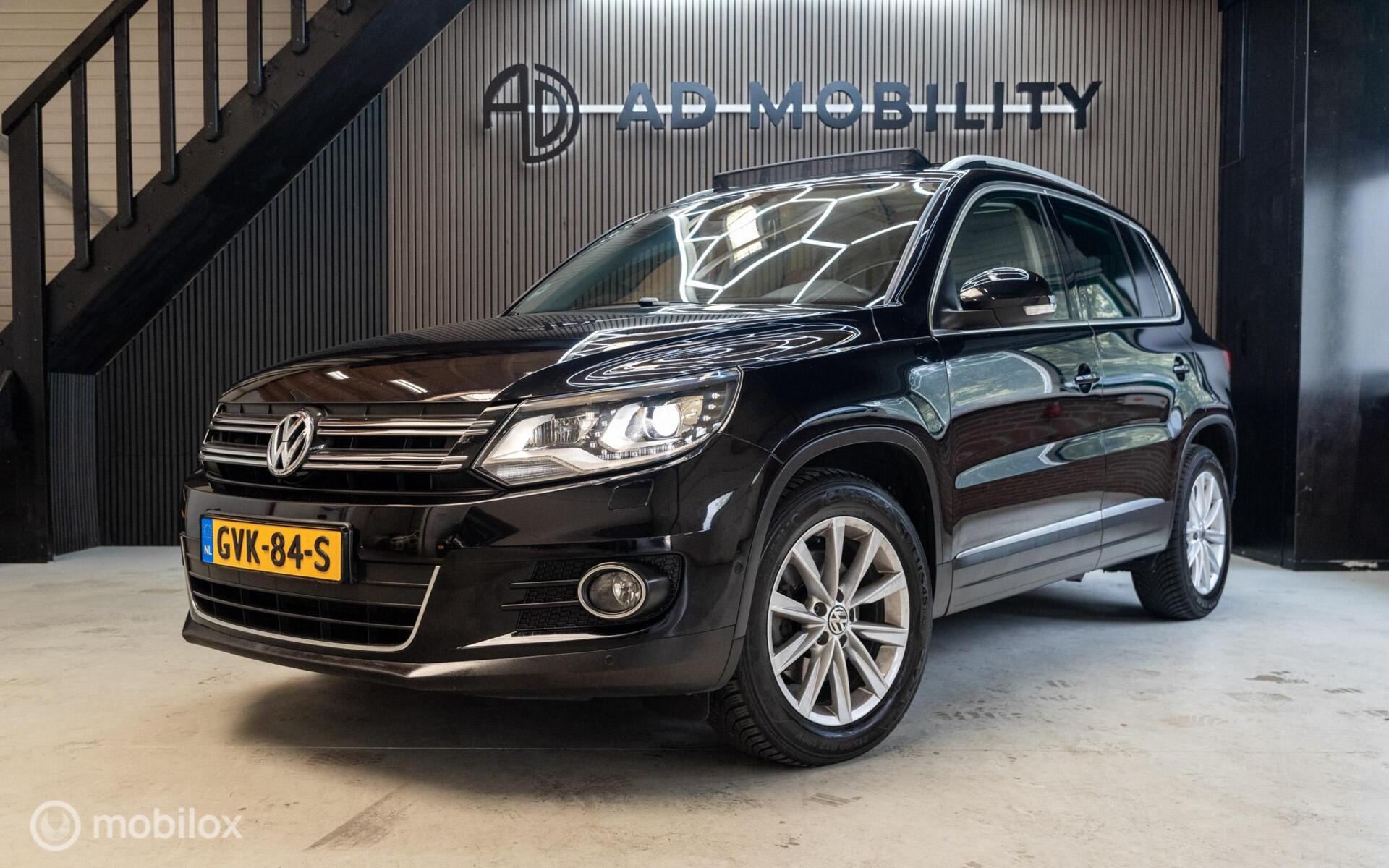 Volkswagen Tiguan 1.4 TSI R-Line Edition Pano Stoelverwarm. 2014 - voorkant