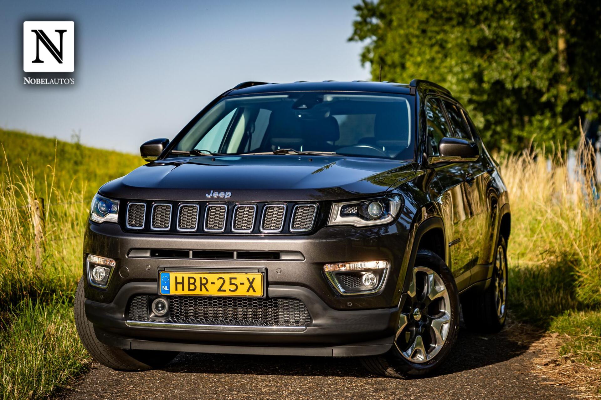 Jeep Compass 1.4 MultiAir Limited 4x4 |Leder|Trekhaak|Camera 2018 - voorkant