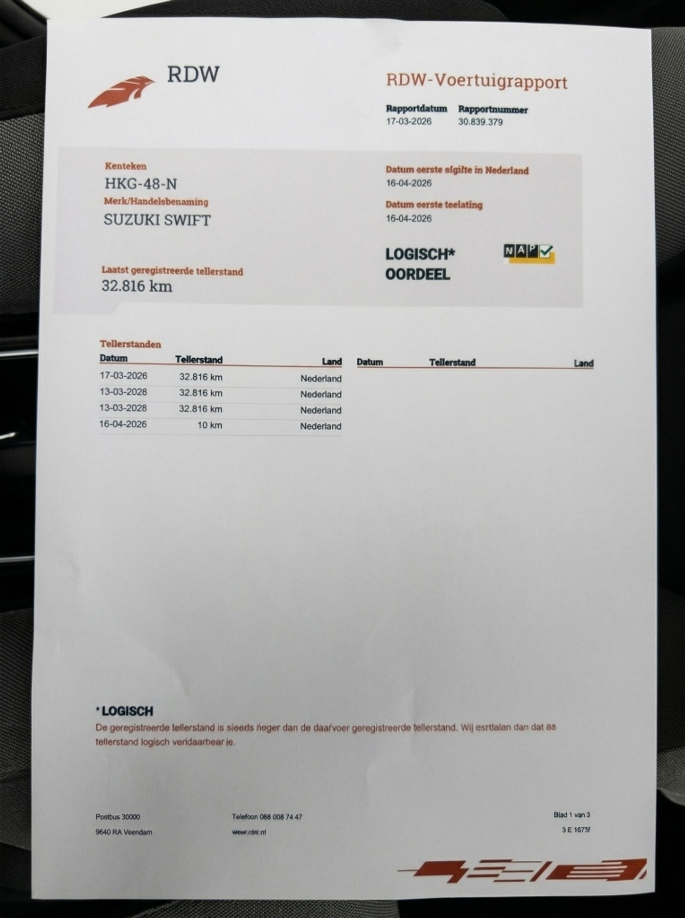 Foto van Suzuki Swift