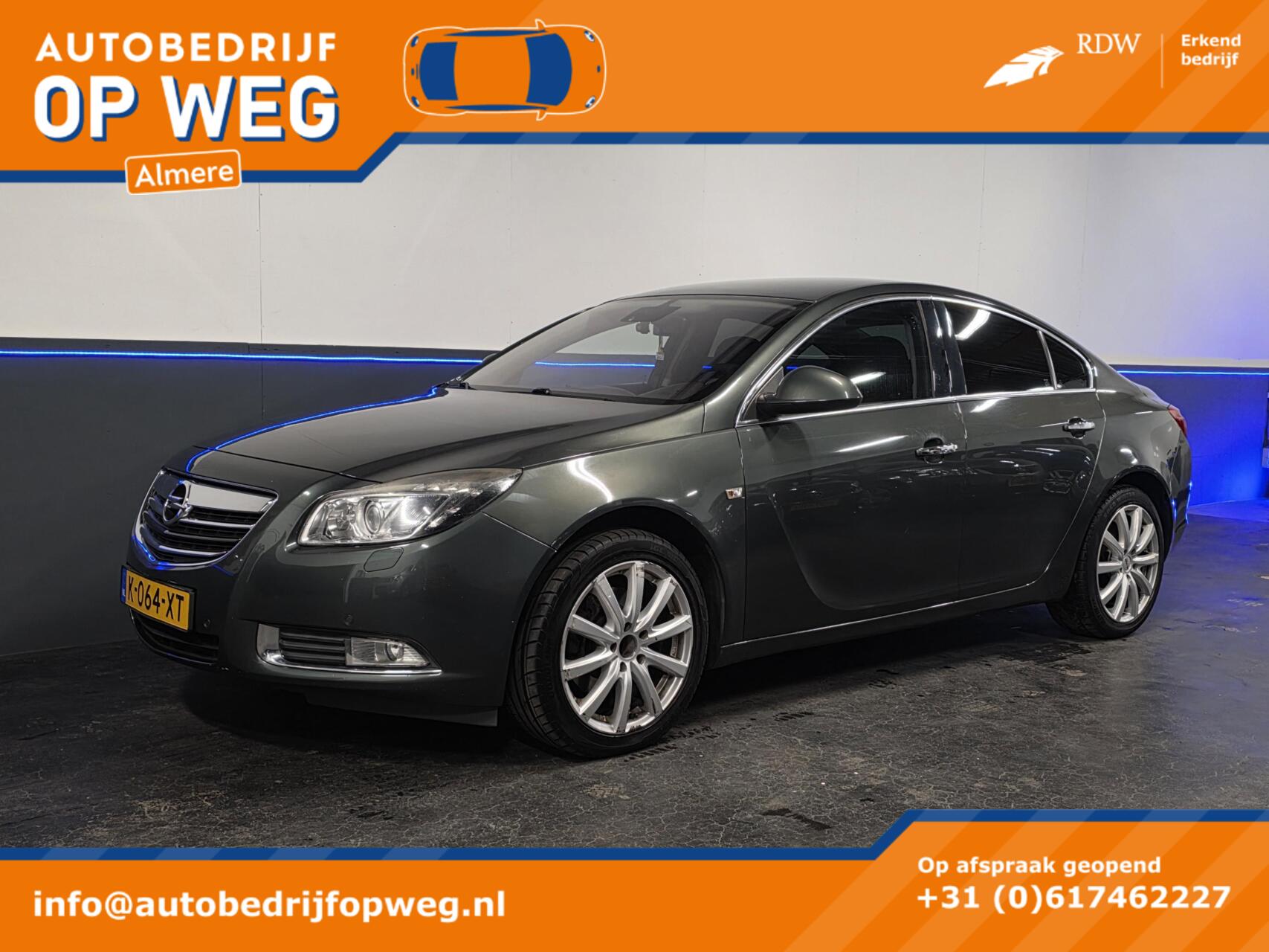 Opel Insignia 2.0 T Executive 4x4 | Automaat | Navi 2009 - voorkant