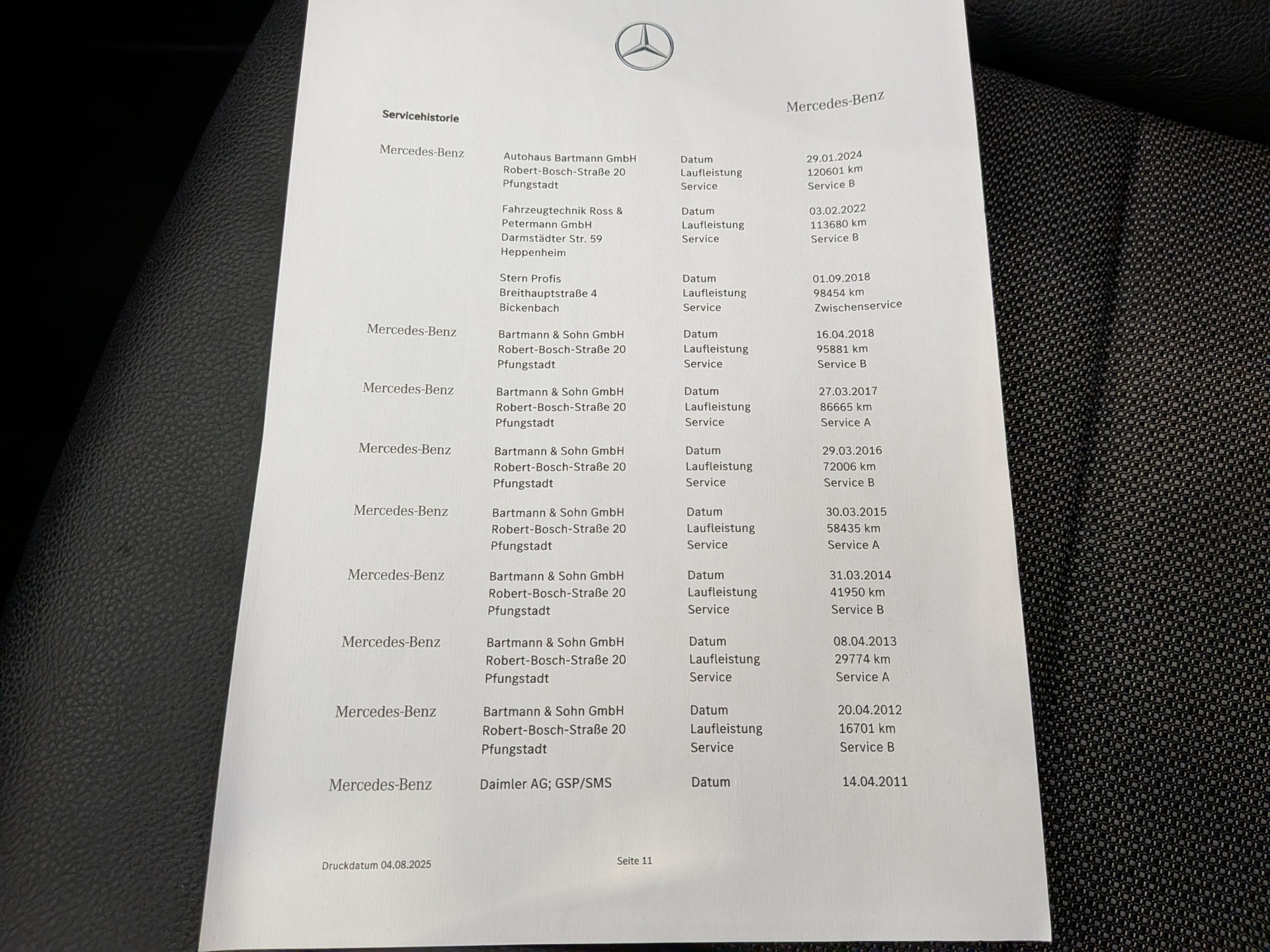 Foto van Mercedes-Benz E 250 Cgi