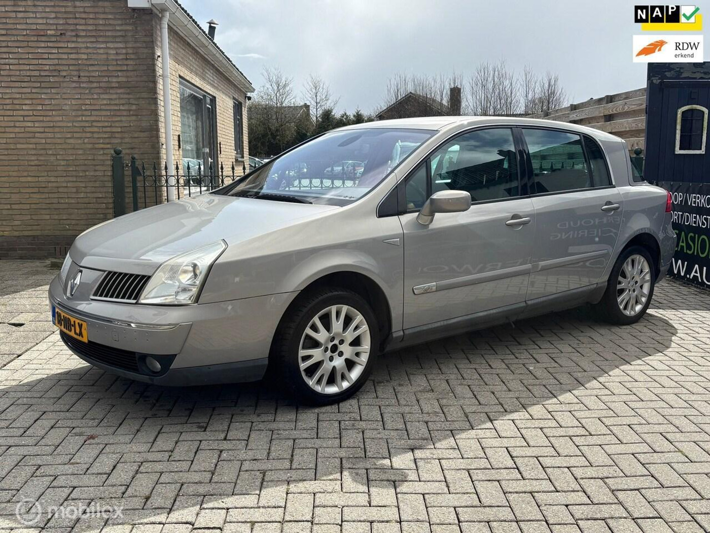 Renault Vel Satis 2.0 16V Turbo Privilége | NW APK | AIRCO | 2003 - voorkant