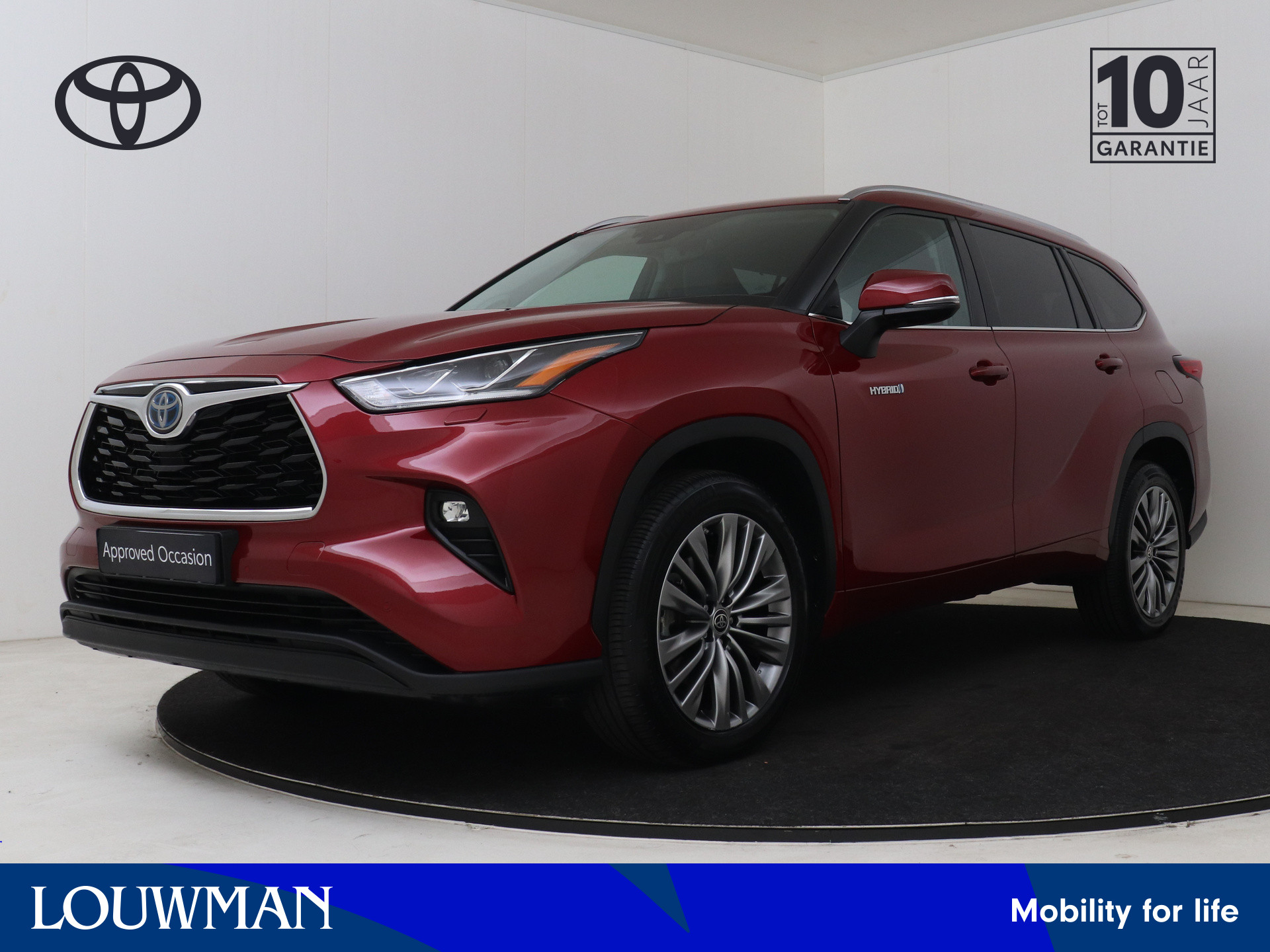 Toyota Toyota Highlander 2.5 AWD Hybrid Executive 2021 - voorkant