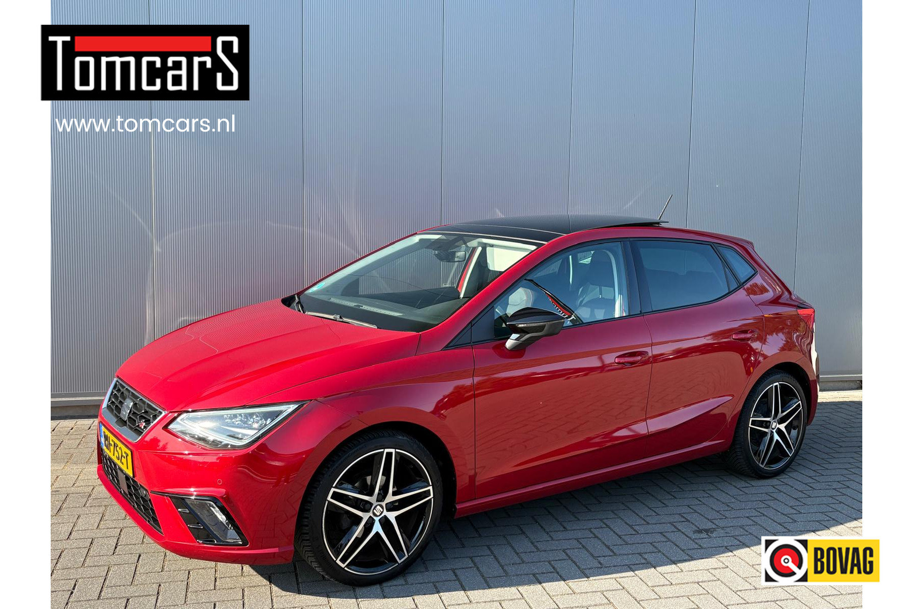 Seat Ibiza 95PK TSI FR Business Intense Pano-dak/Camera/Navigatie/Carplay-android/Parkeerhulp 2017 - voorkant