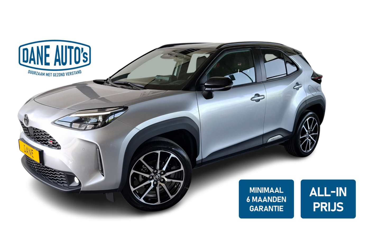 Toyota Yaris Cross 1.5 Hybrid 130 GR SPORT - RIJKLAARPRIJS 2025 - voorkant