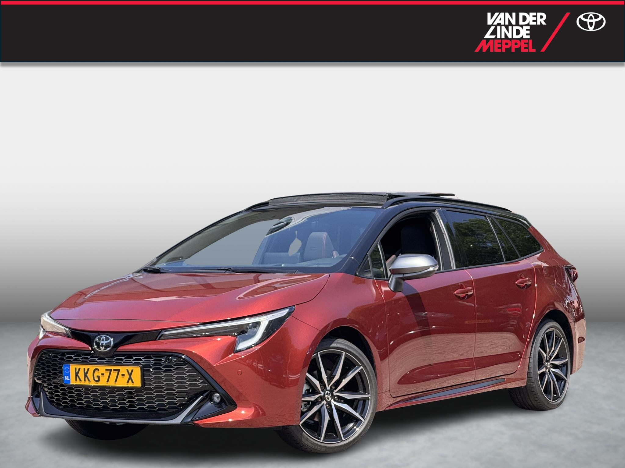 Toyota Toyota Corolla Hybrid 140 GR Sport Panoramadak JBL HUD 2026 - voorkant