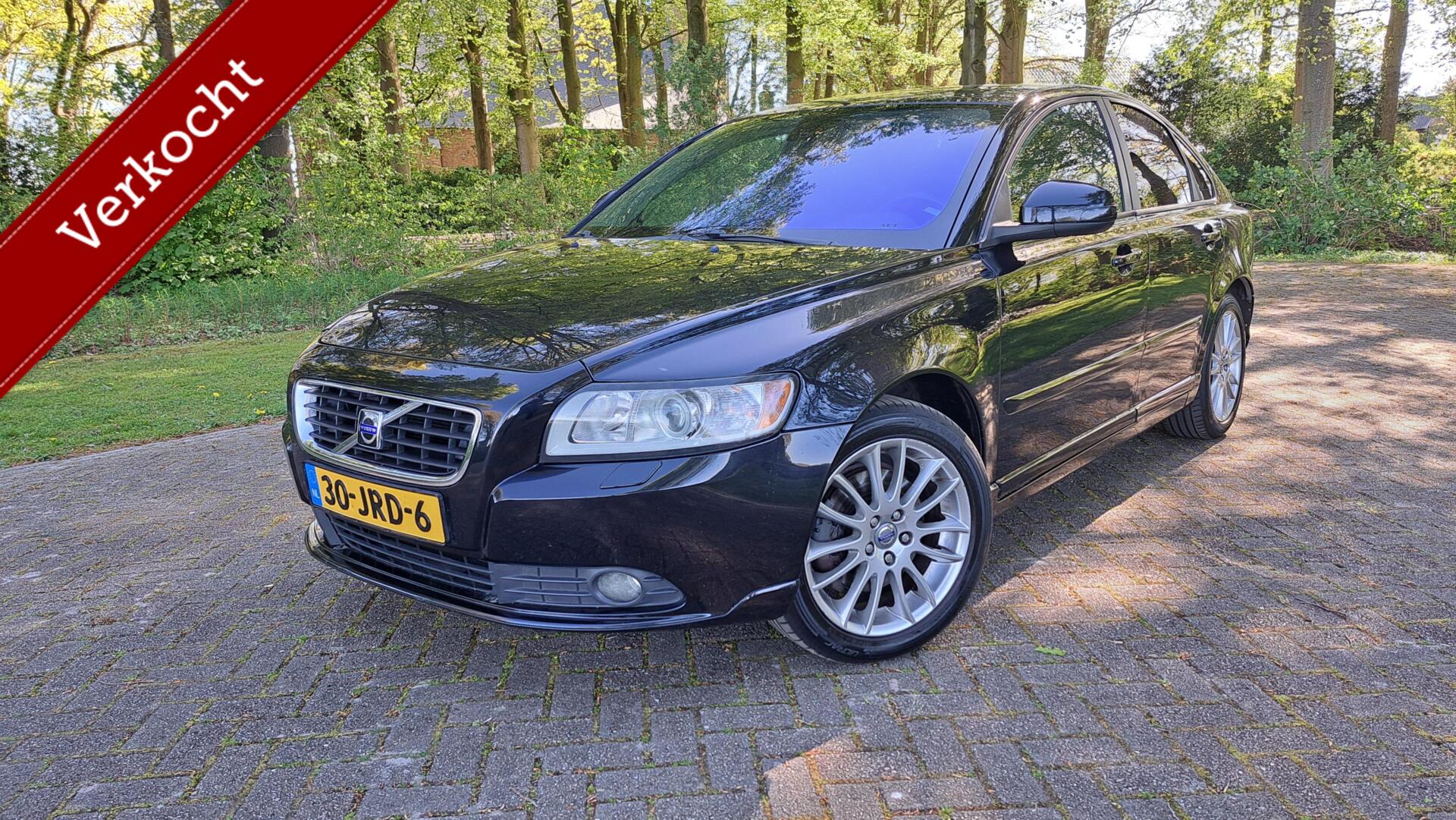 Volvo S40 2.4i Edition II Aut. LEDER NAVI MEMORY CLIMA PDC 2009 - voorkant