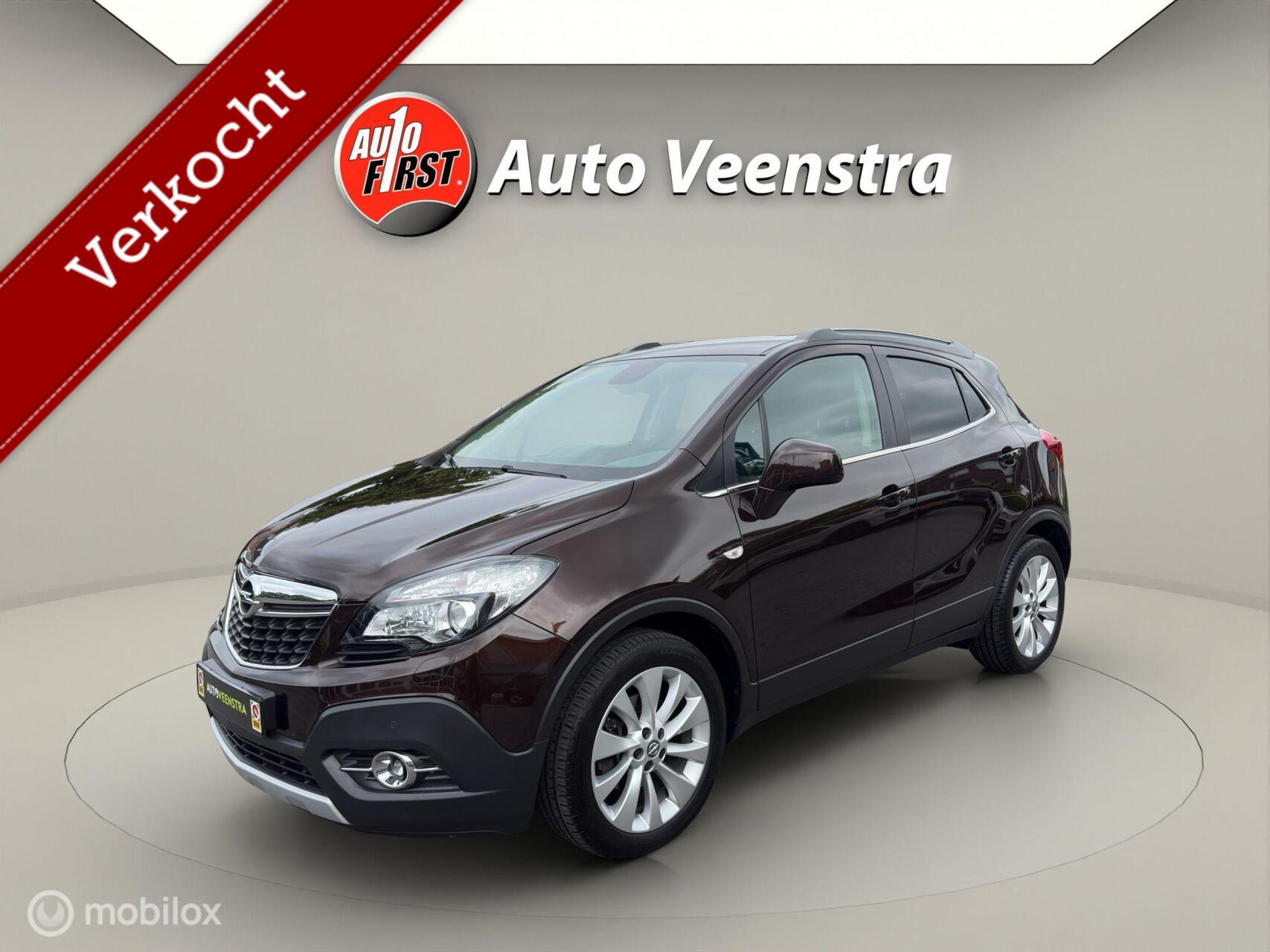 Opel Mokka 1.6 CDTi Cosmo|STOEL/STUUR.VERW|BI-XENON|TREKH 2015 - voorkant