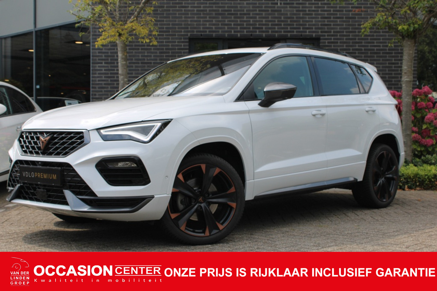 Cupra Ateca 1.5 TSI VZ Pano/Virtual/19"/Safety "RIJKLAARPRIJS" 2023 - voorkant