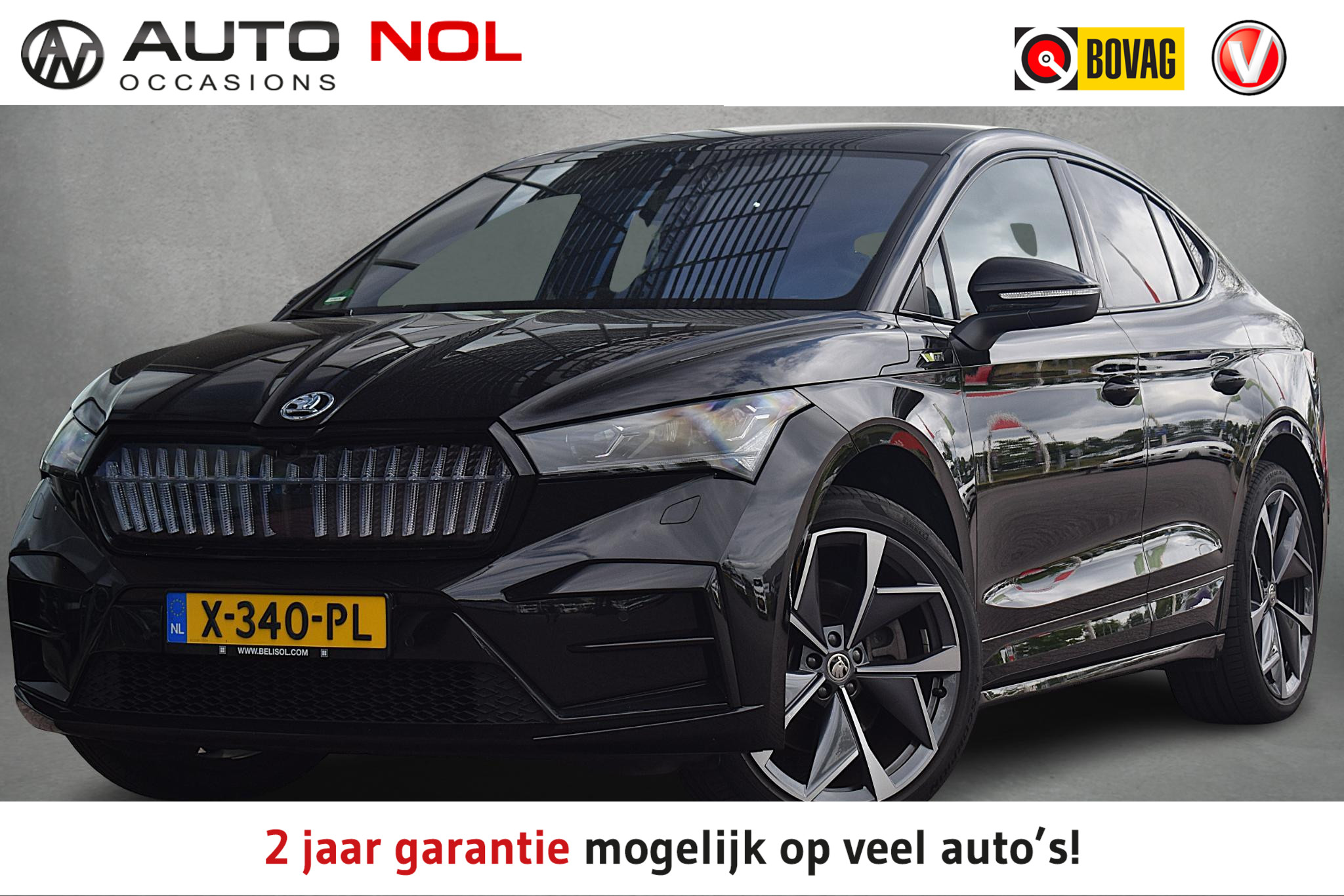 Skoda Enyaq RS 80 RS 2024 - voorkant