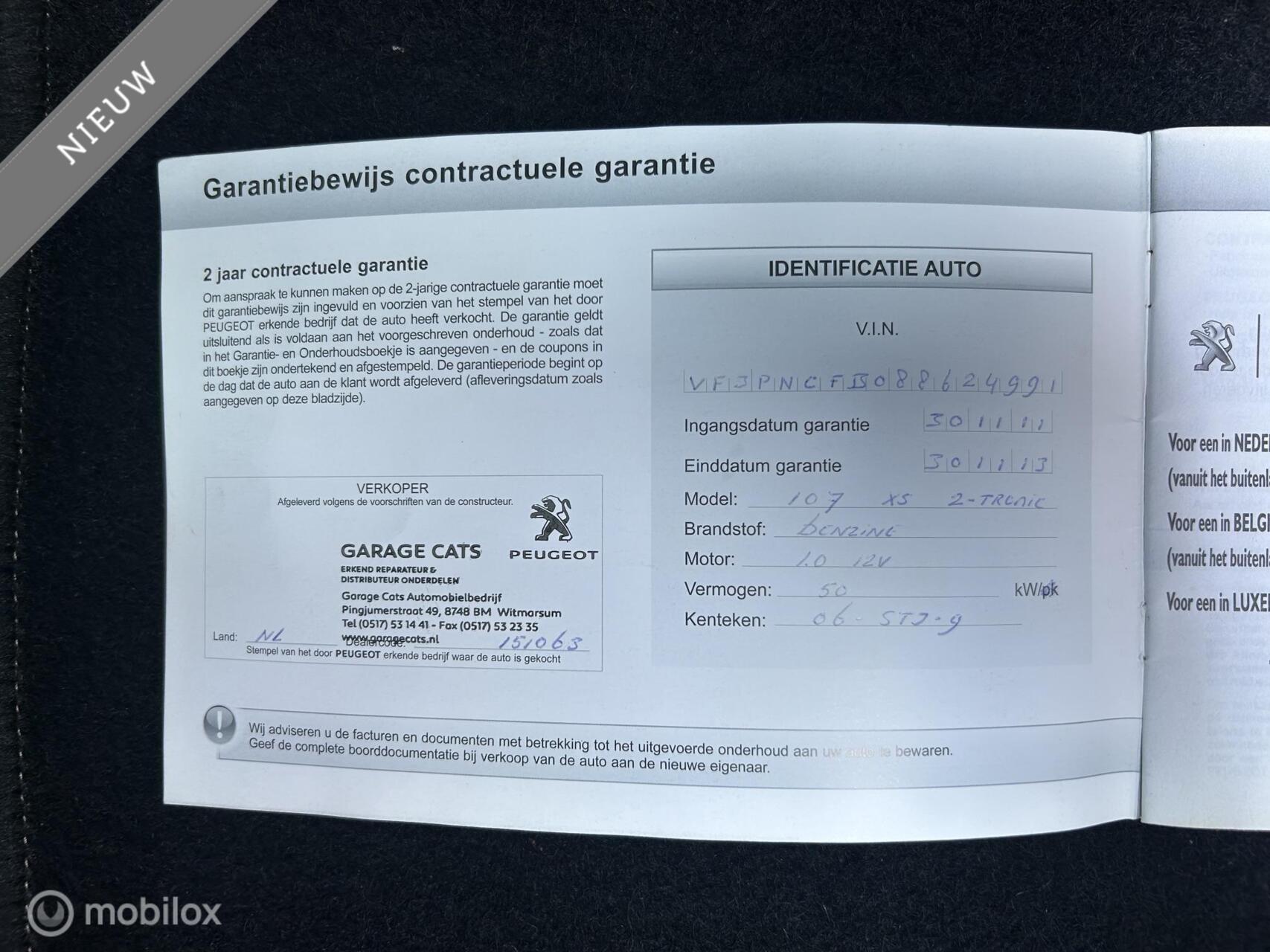 Foto van Peugeot Peugeot 107