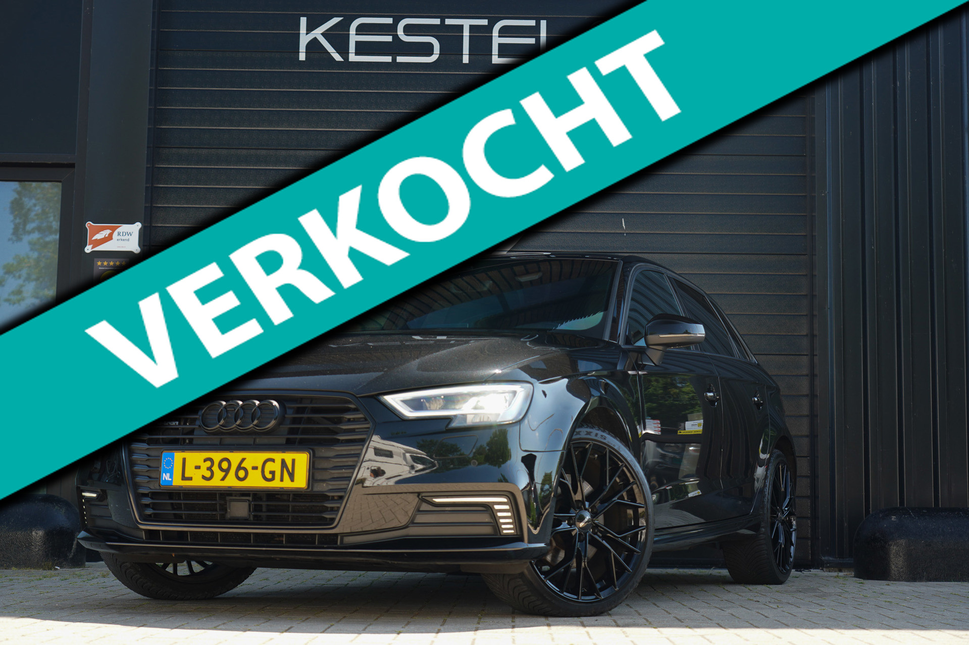 Audi A3 Sportback E-tron 1.4 e-tron Sport Pro Line plus LED DYNAMISCH/S-LINE 2x/SPORTSTOEL/STOELVERW/TREKHAAKMMI PLUS 2017 - voorkant