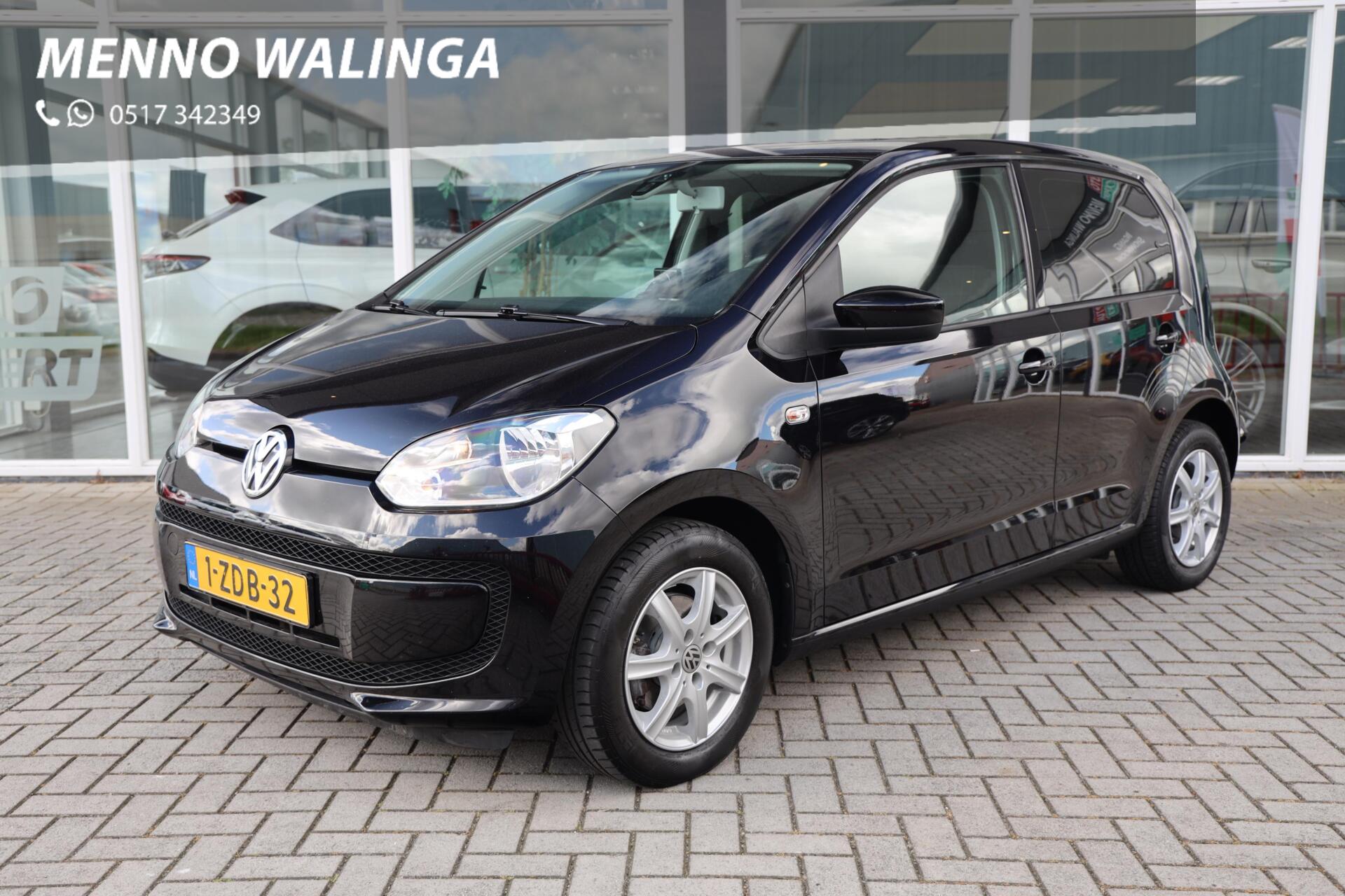 Volkswagen Up 1.0 move up! BlueMotion|Schuif/kanteldak|Fietsendrager|Airco| 2014 - voorkant