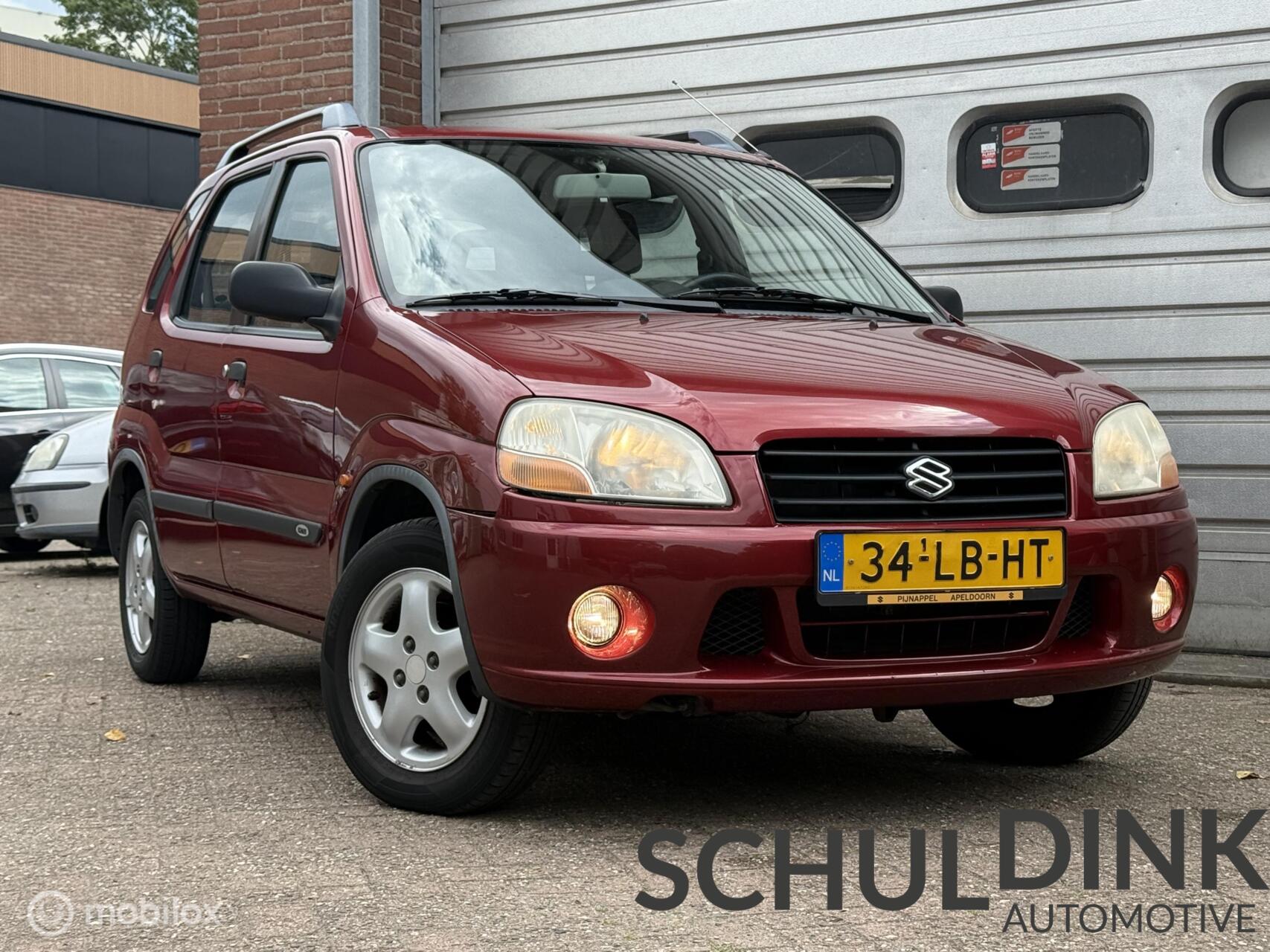 Suzuki Ignis 1.3-16V GS TREKHAAK|AUTOMAAT|AIRCO 2002 - voorkant