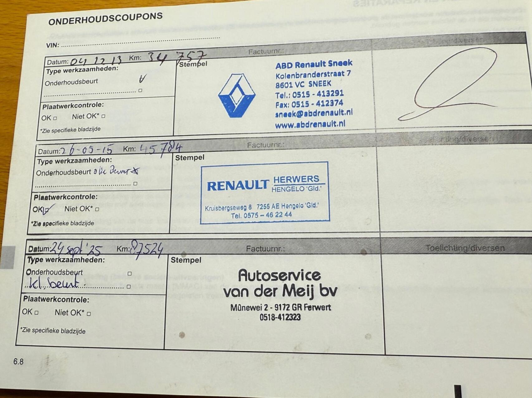 Foto van Renault Modus