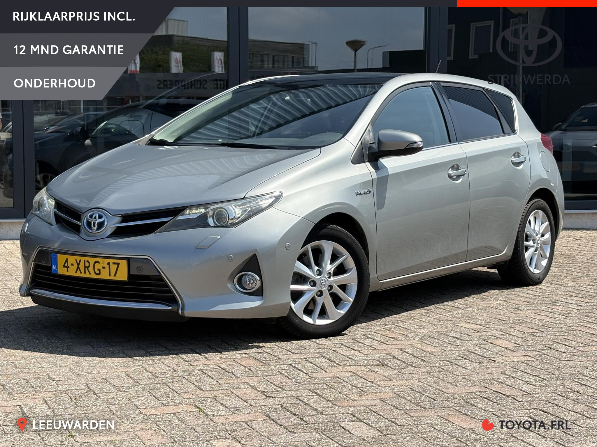 Toyota Toyota Auris 1.8 Hybrid Lease+ 2014 - voorkant