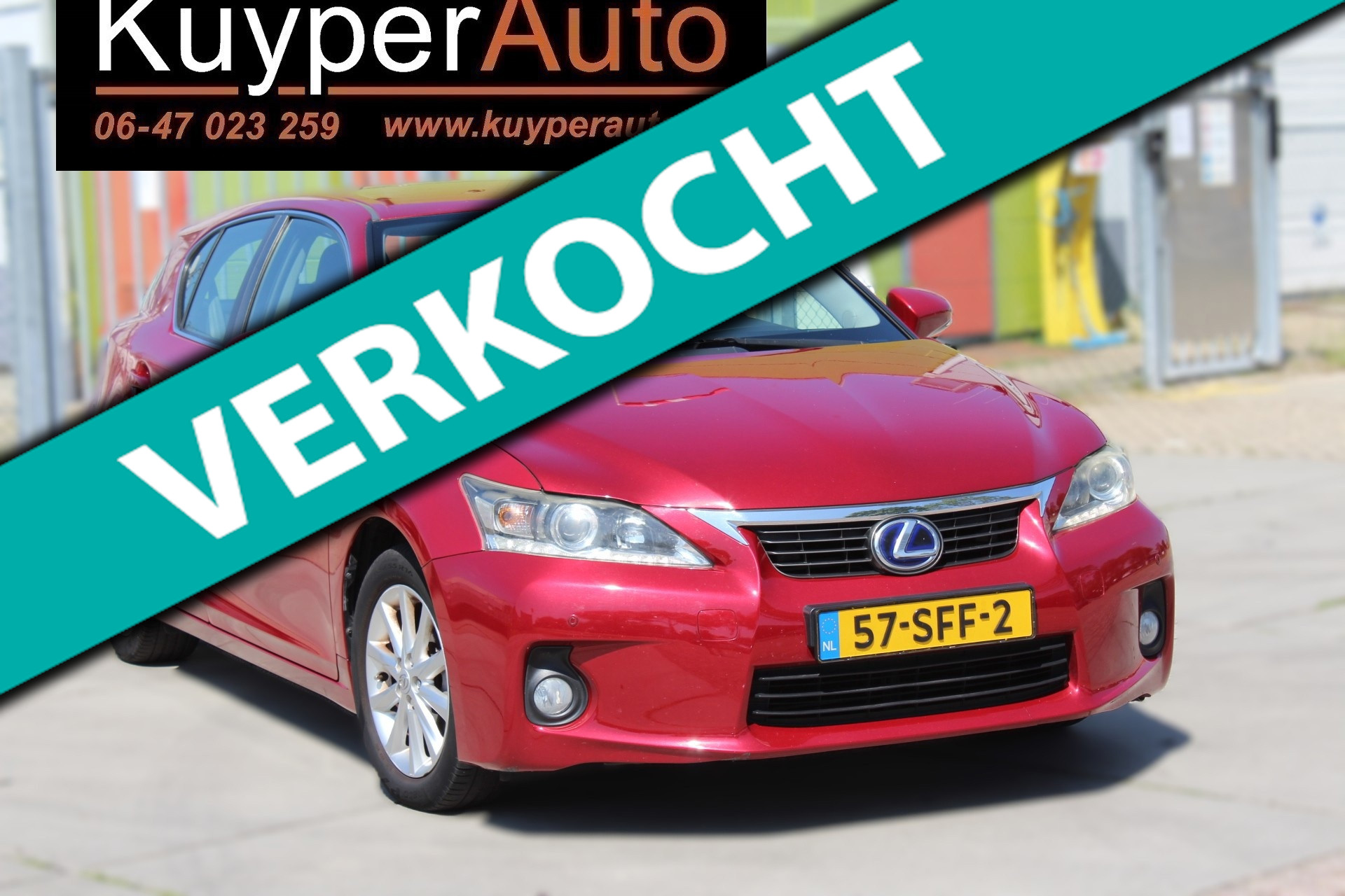 Lexus Lexus Ct200h 200h Hybrid vol opties nap 2011 - voorkant