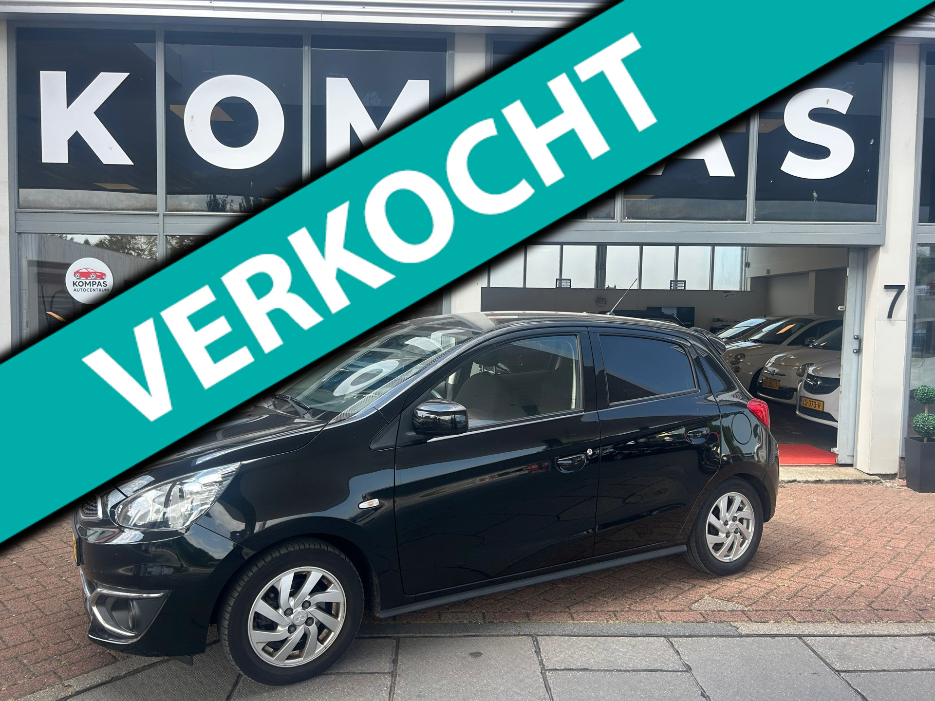 Mitsubishi Mitsubishi Space Star 1.0 |Airco|CARPLAY|APK28|Usb|El.Ramen|LM.Velgen|NAP|Multifunctioneel Stuurwiel| 2019 - voorkant