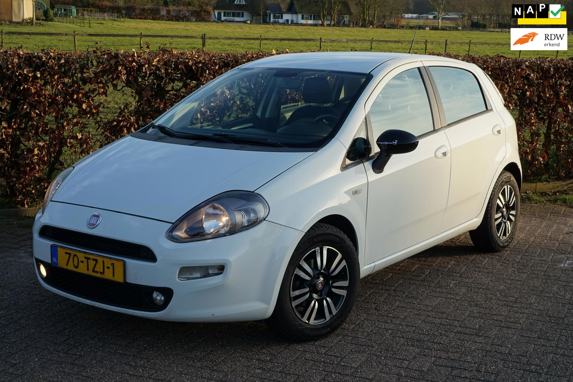 Fiat Fiat Punto 0.9 TwinAir Pop|Climate Control|Cruise Control|Zuinig 2012 - voorkant