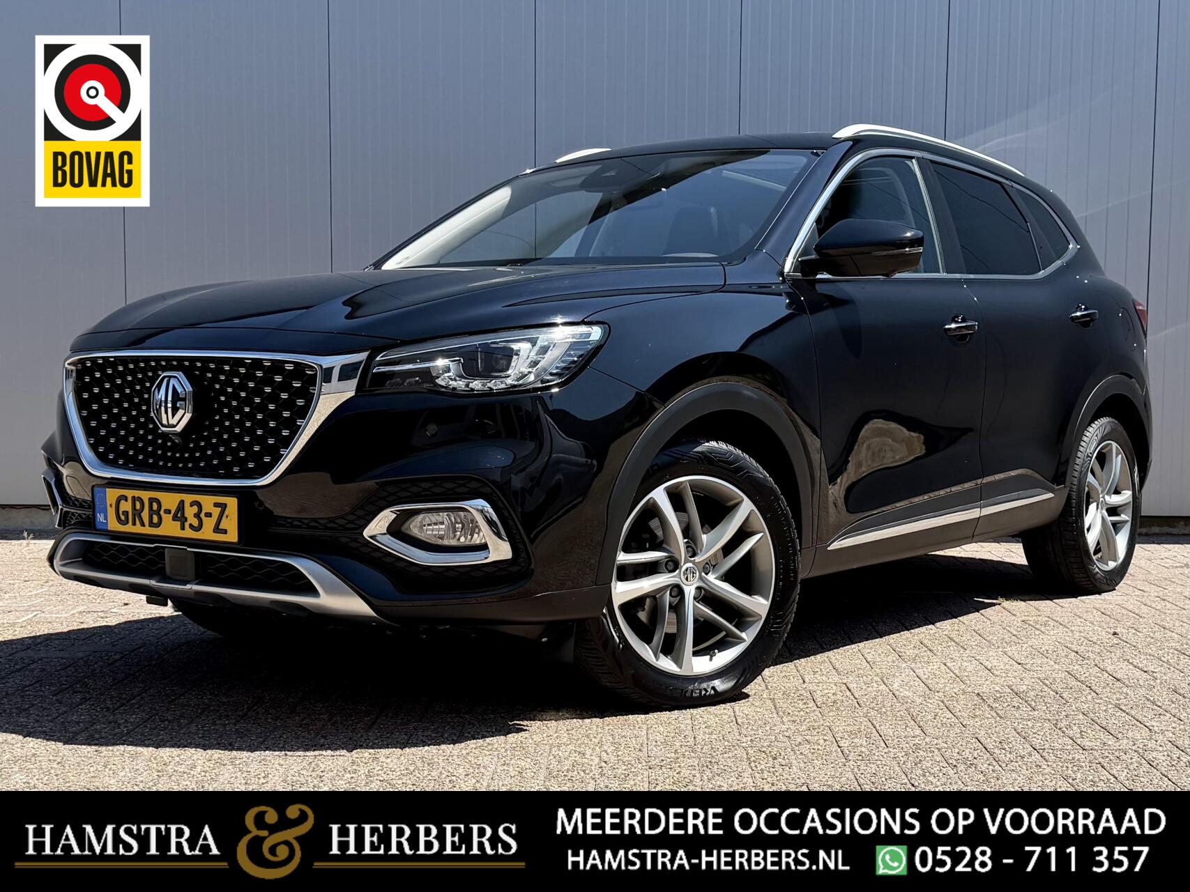 MG MG Ehs Plug-in Hybrid 1.5 TGDI Luxury zwart, mooie wagen! 2022 - voorkant