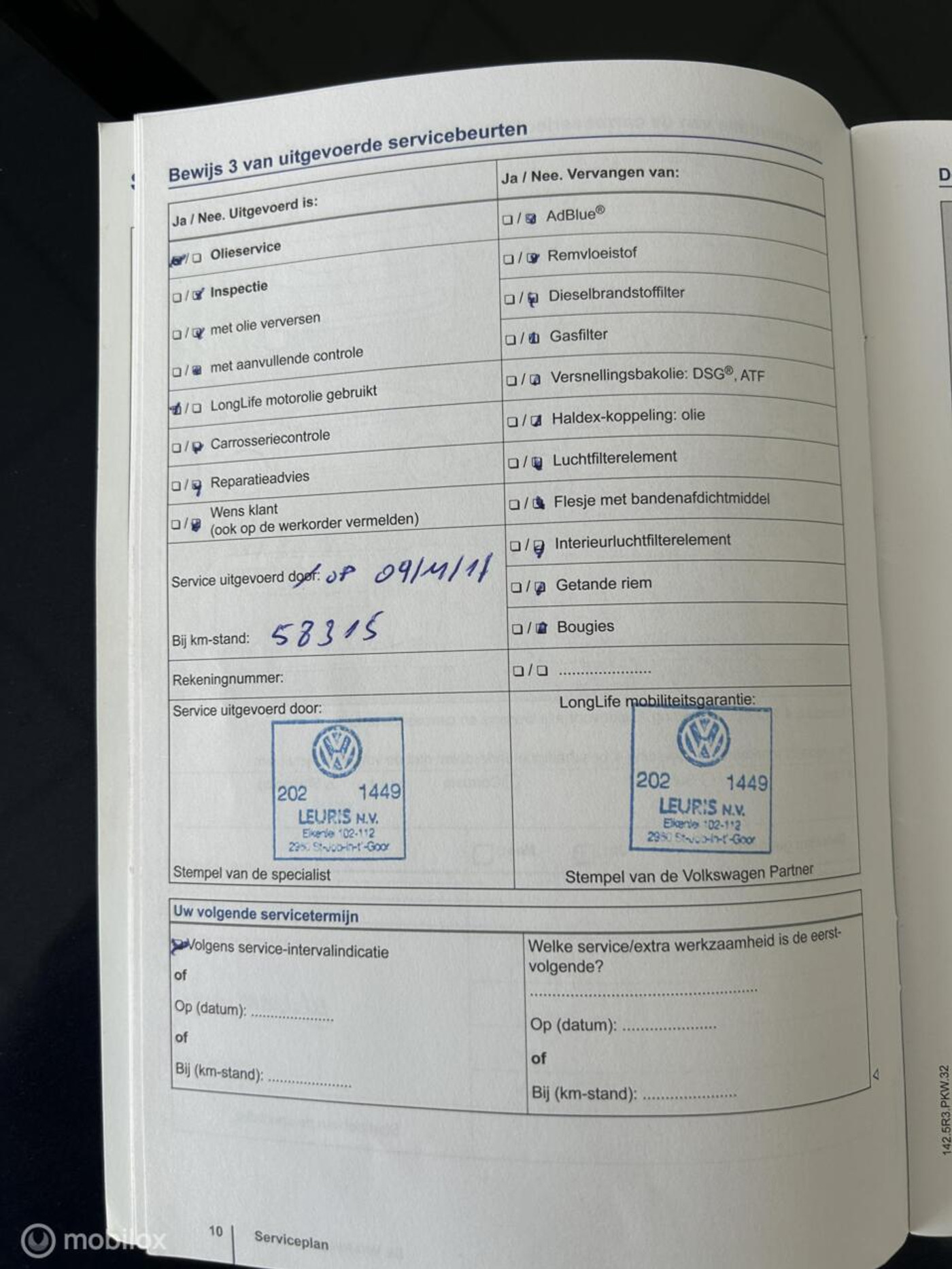 Foto van Volkswagen Touran