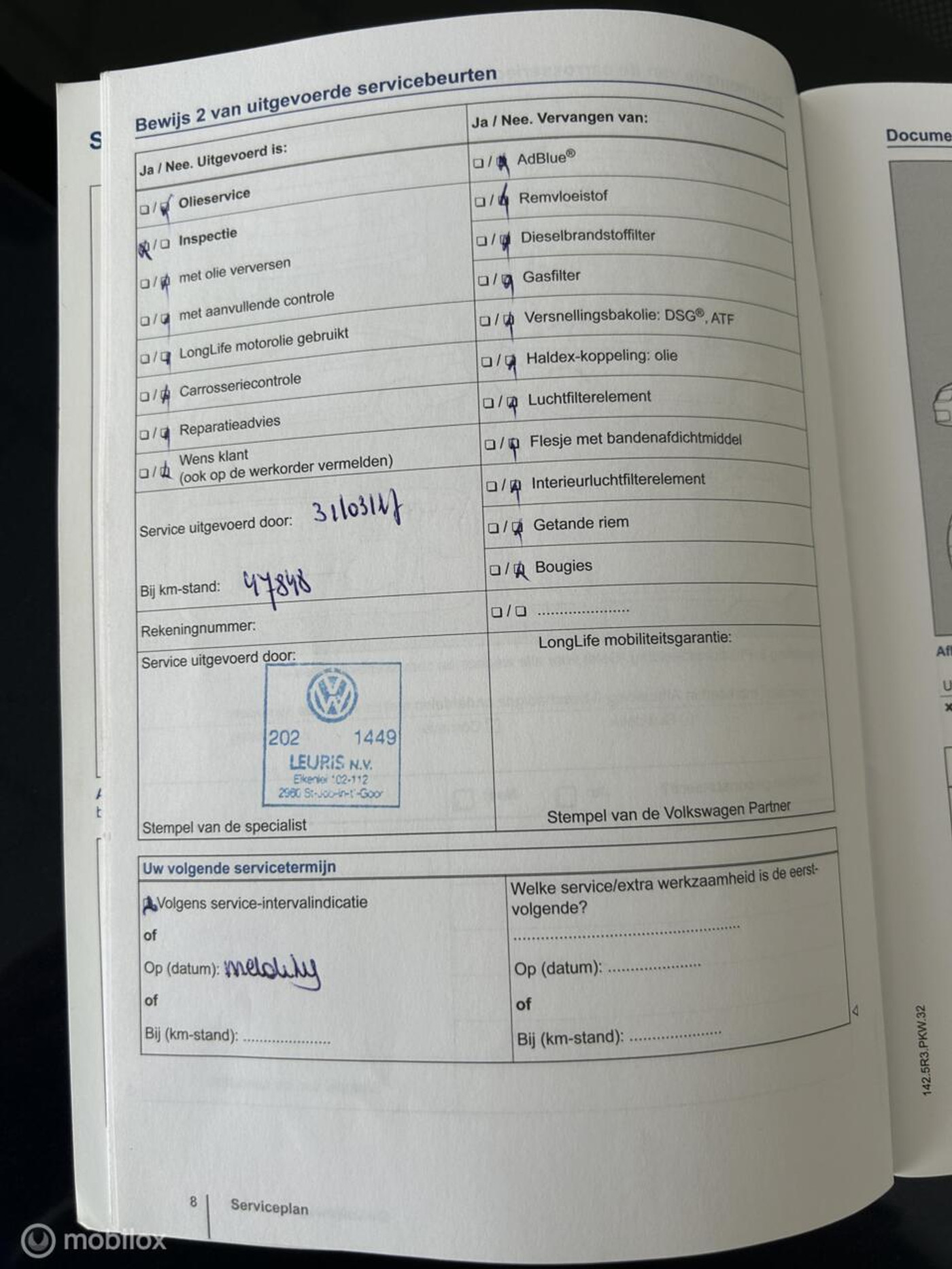 Foto van Volkswagen Touran