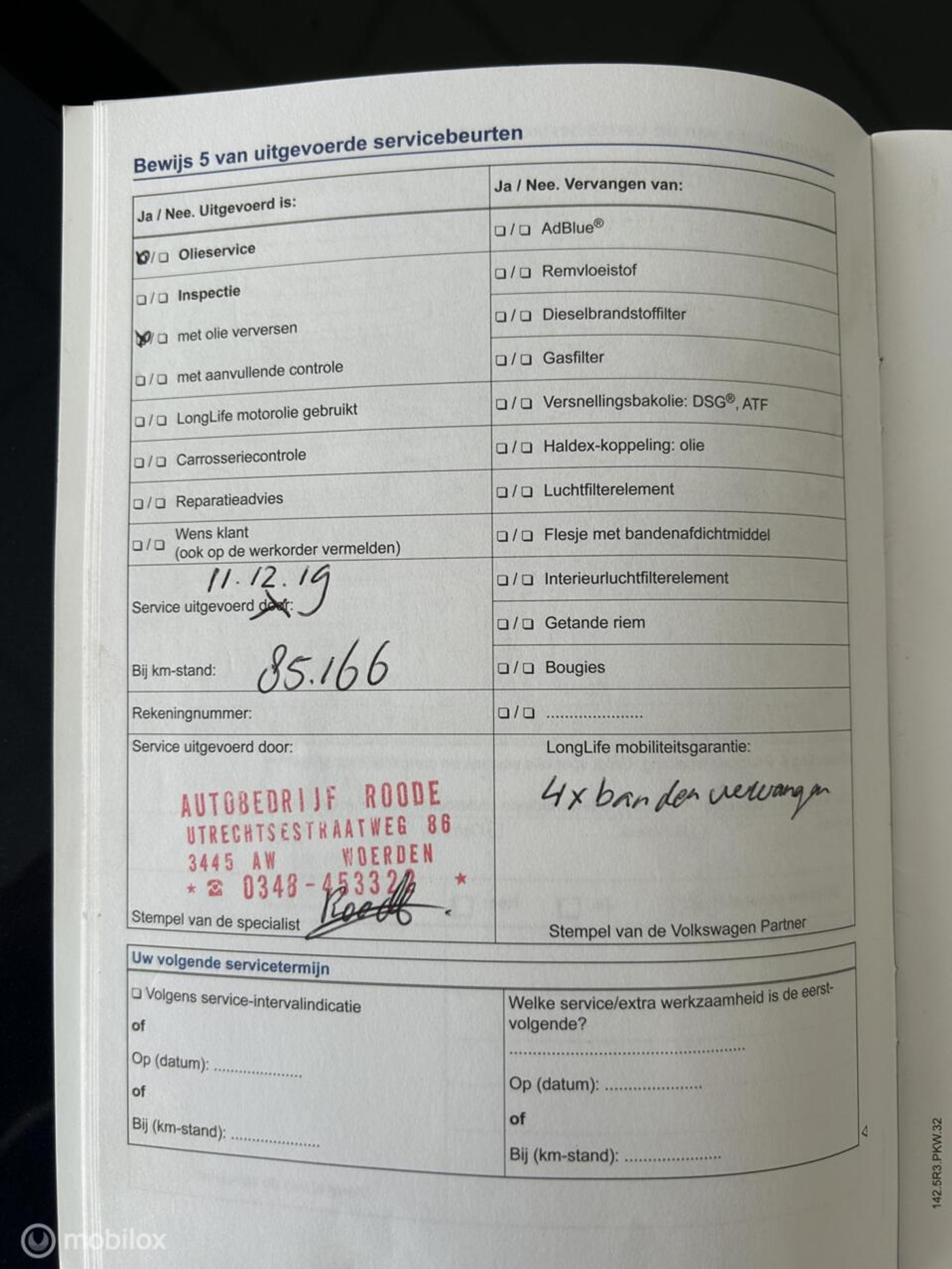 Foto van Volkswagen Touran