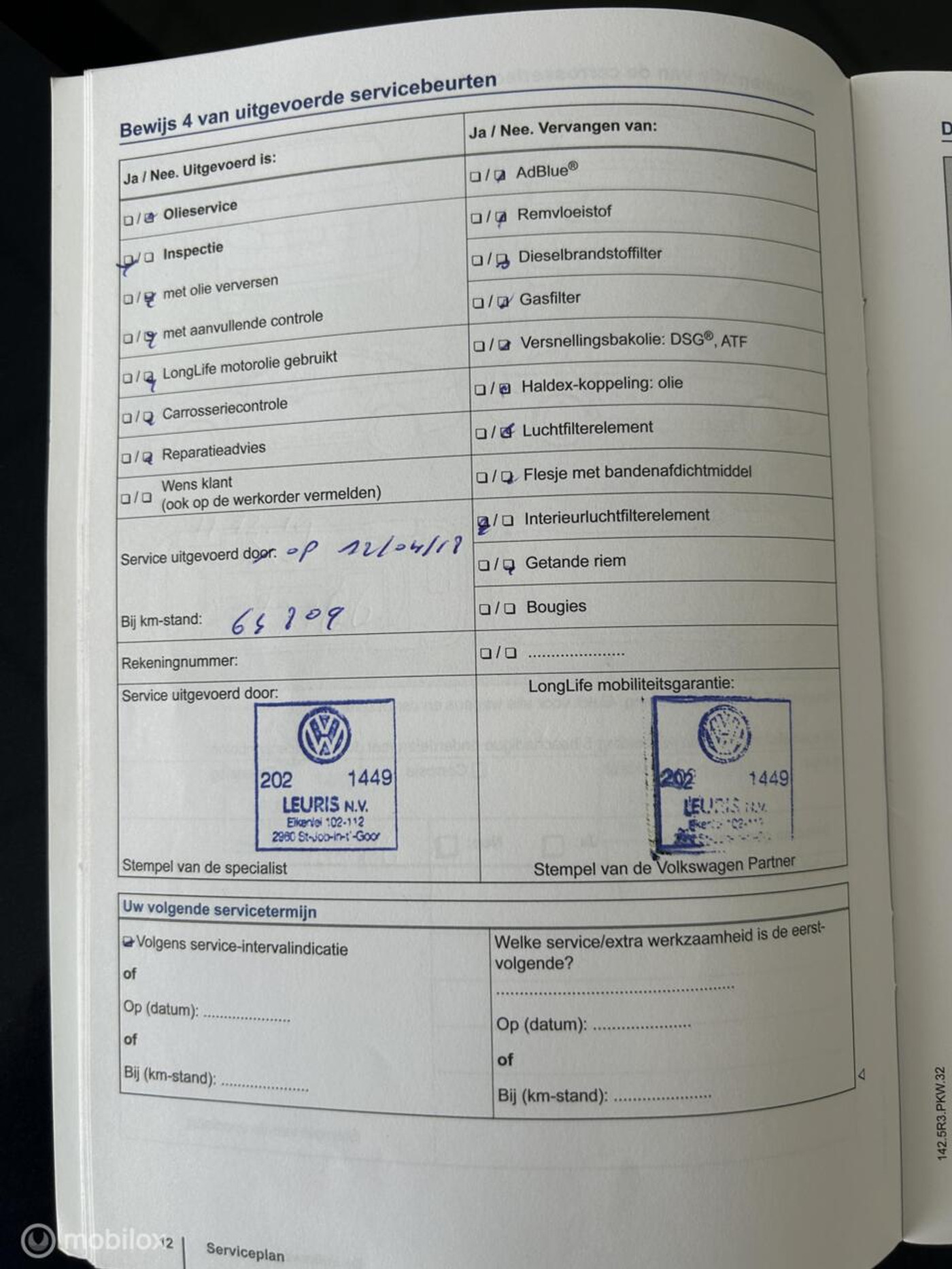 Foto van Volkswagen Touran