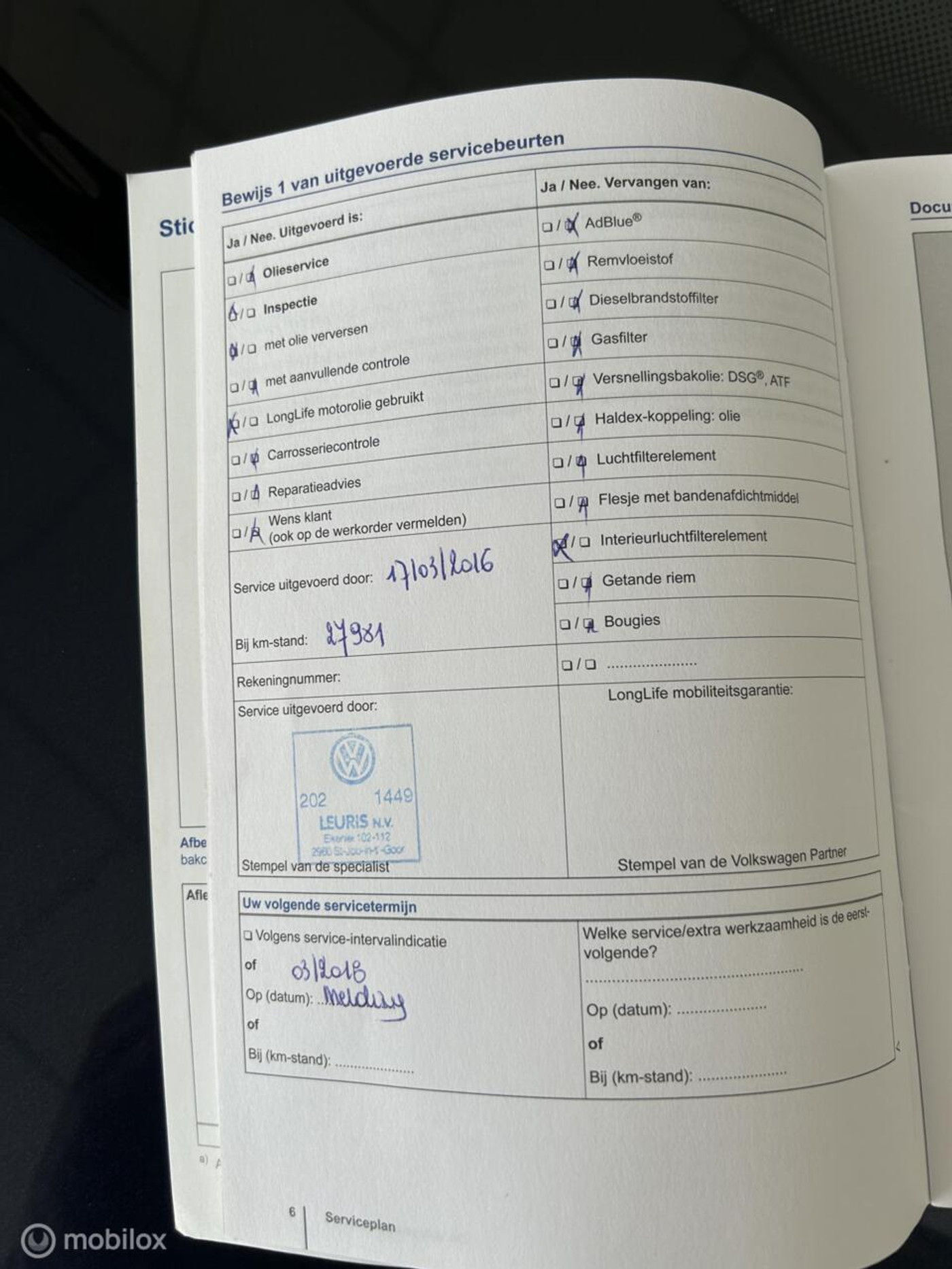 Foto van Volkswagen Touran
