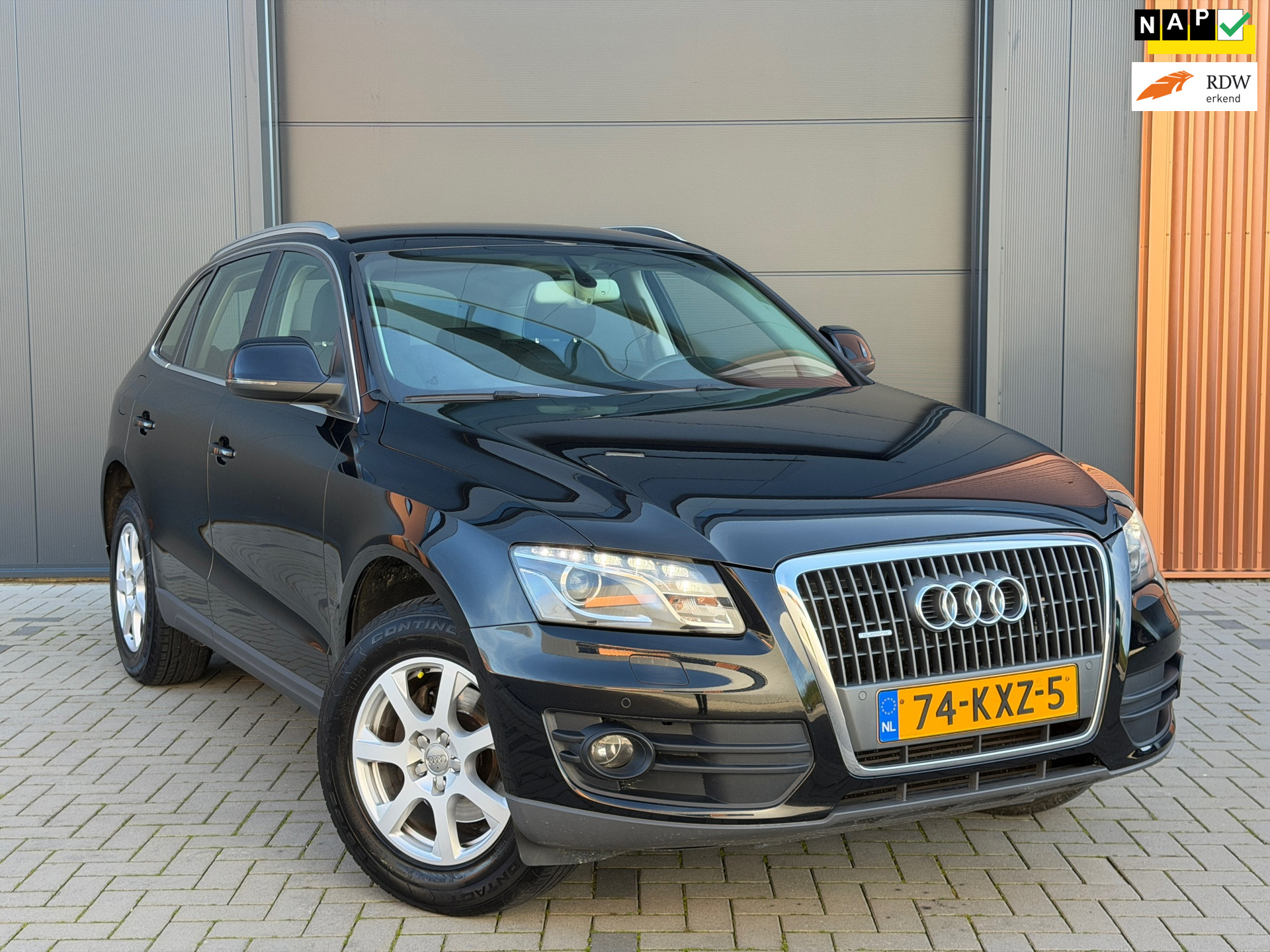 Audi Audi Q5 2.0 TFSI quattro Pro Line|100% Dealer onderhouden|Stoelverwarming|Parkeersensoren|Climate Control| 2010 - voorkant