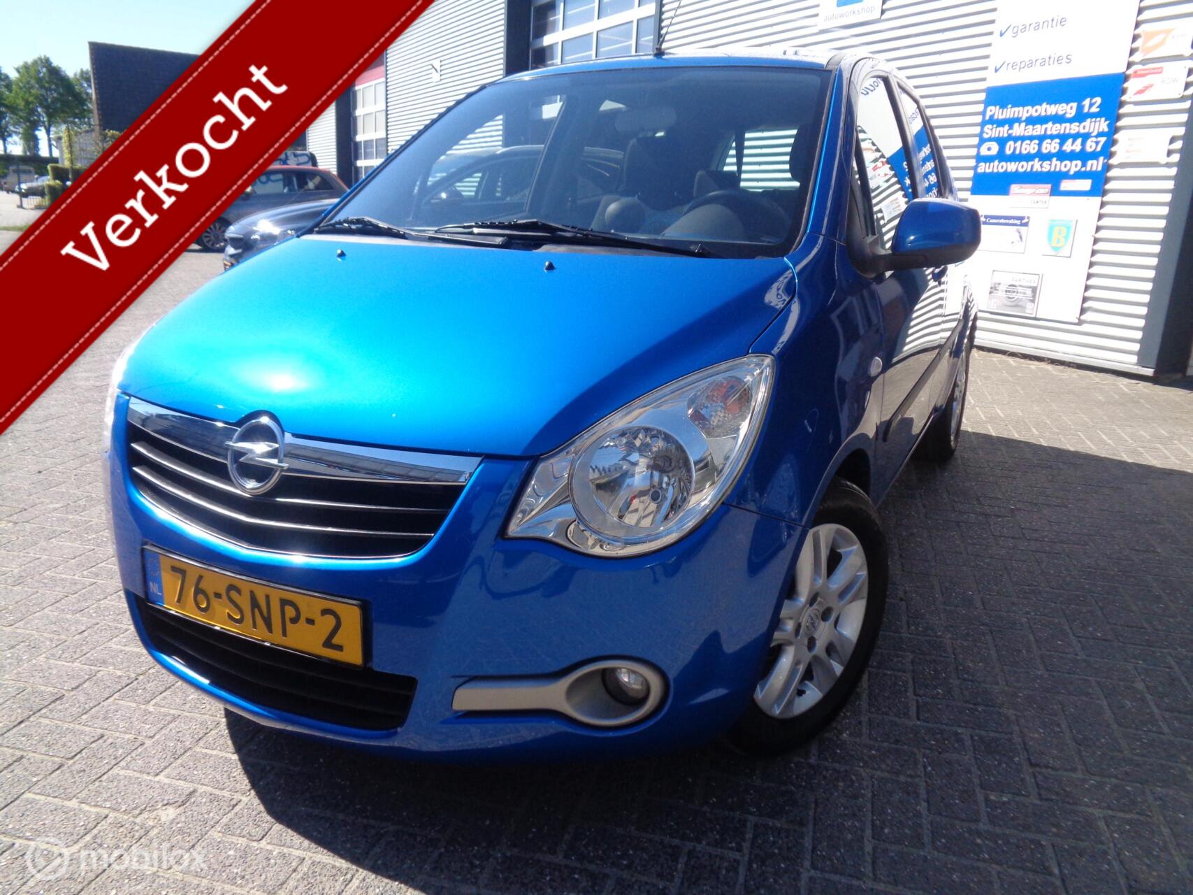 Opel Agila 1.0 Edition/Airco/Lm velgen/Donker glas/Hele nette auto/Slechts 89000km/Hoge zit/NAP 2011 - voorkant