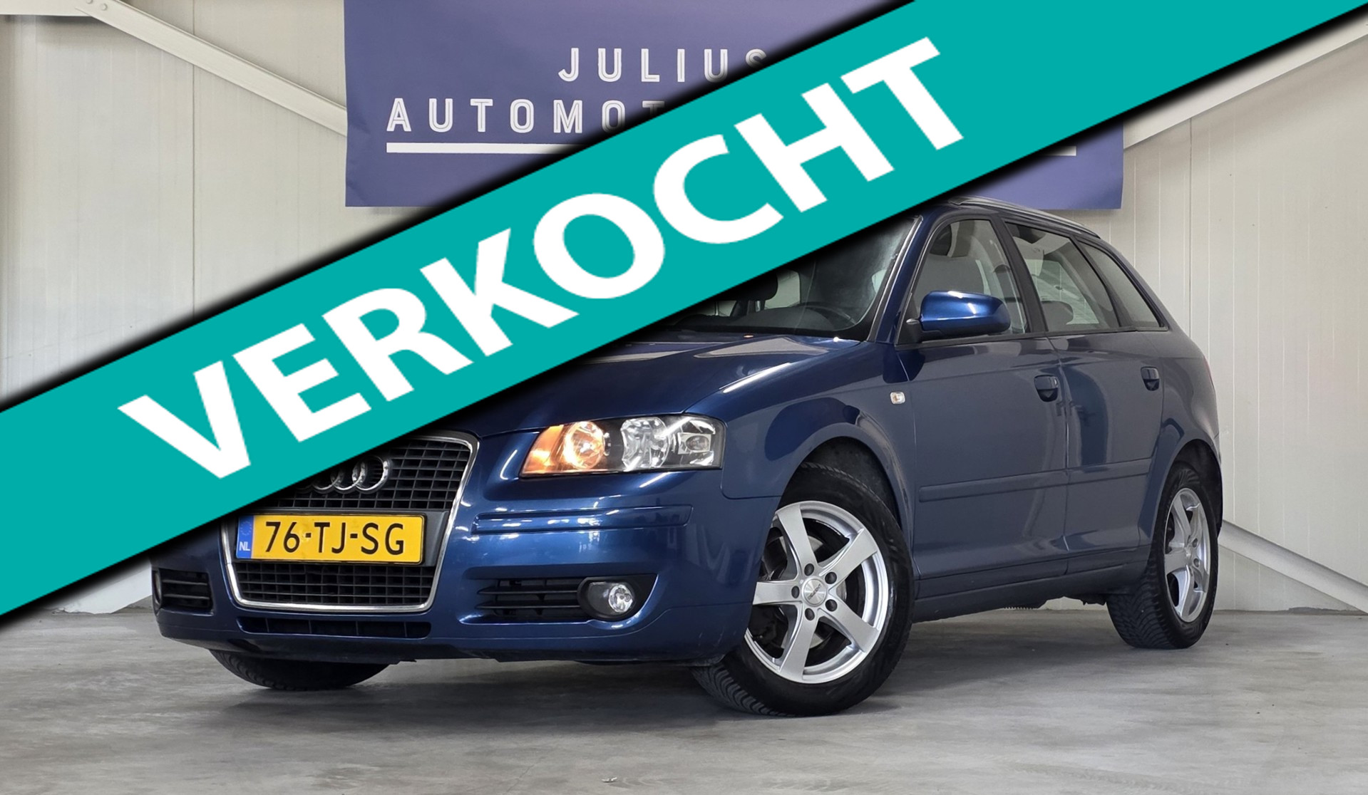 Audi Audi A3 2.0 FSI Ambiente Leer Trekhaak Navi PDC Clima Mooi! 2006 - voorkant