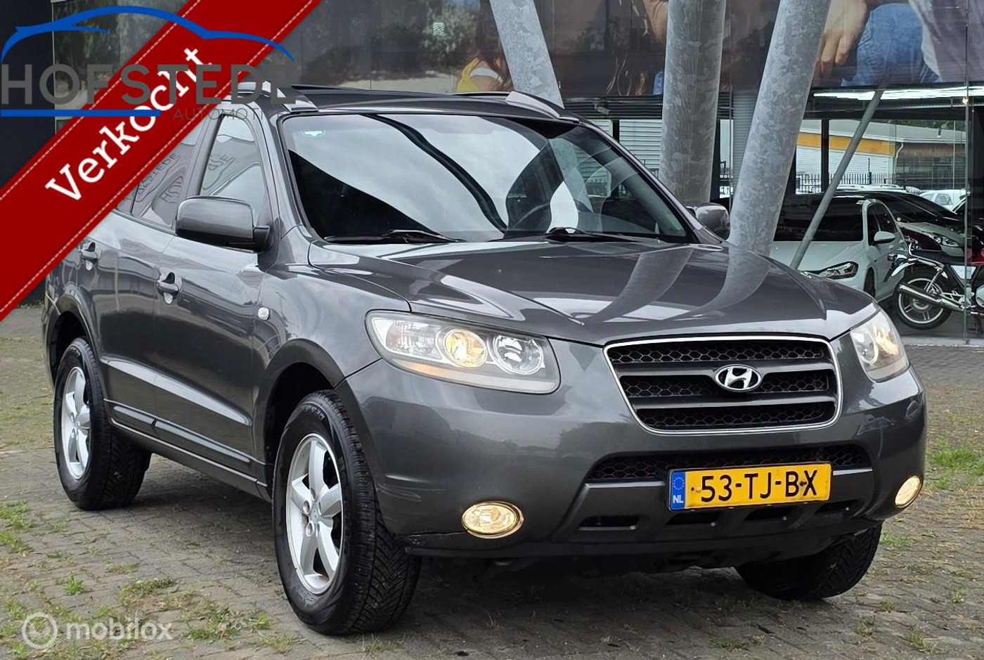 Hyundai Santa Fe 2.7i V6 Dynamic 7P | Airco 2006 - voorkant