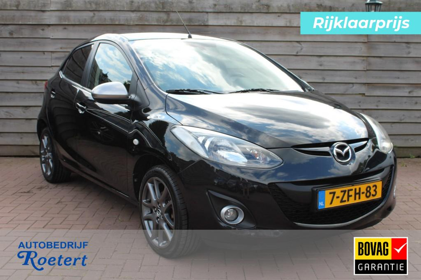 Mazda Mazda 2 1.3 Silver Edition 84pk. airco/navi/cruise/bluetooth/lichtm.velgen 2014 - voorkant