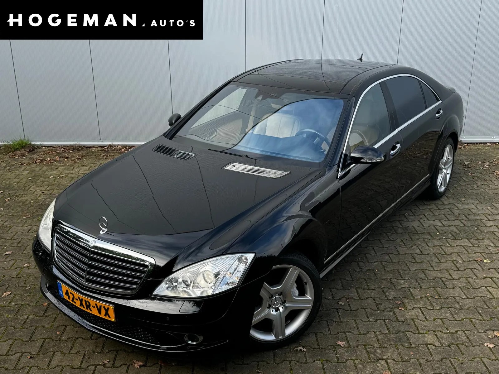Mercedes-Benz S 500 S500 LANG PRESTIGE PLUS BOMVOL SCHUIFDAK STOELVERWARMING KOELING NEDERLANDSE AUTO NAP ORIGINEEL YOUNGTIMER 2007 - voorkant