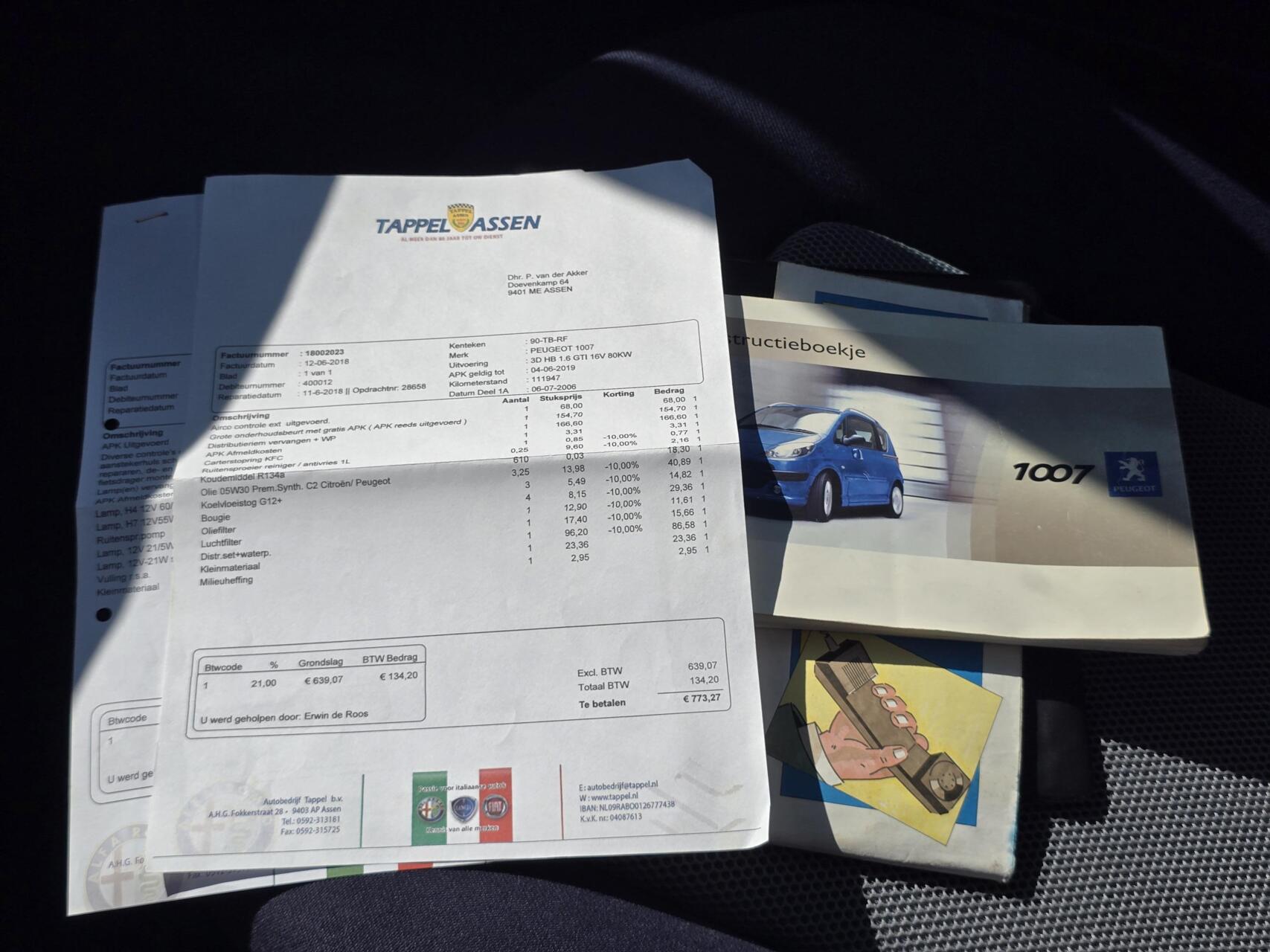 Foto van Peugeot 1007