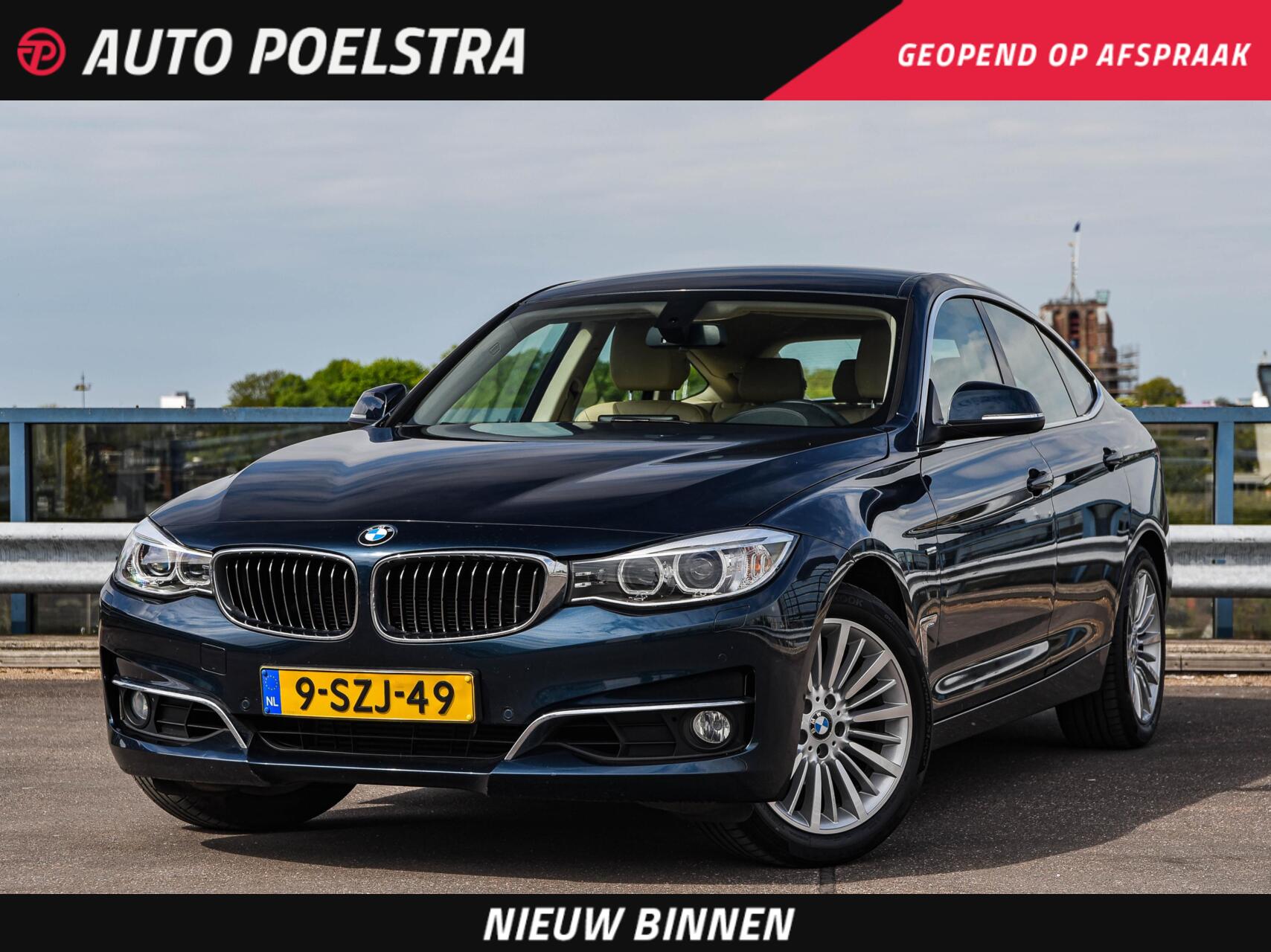 BMW 320i 320i High Executive Luxury | 184 PK Aut. | Comfortzetels | Leder | Memory | Bi-xenon | Navigatie | Stoelverwarming 2014 - voorkant