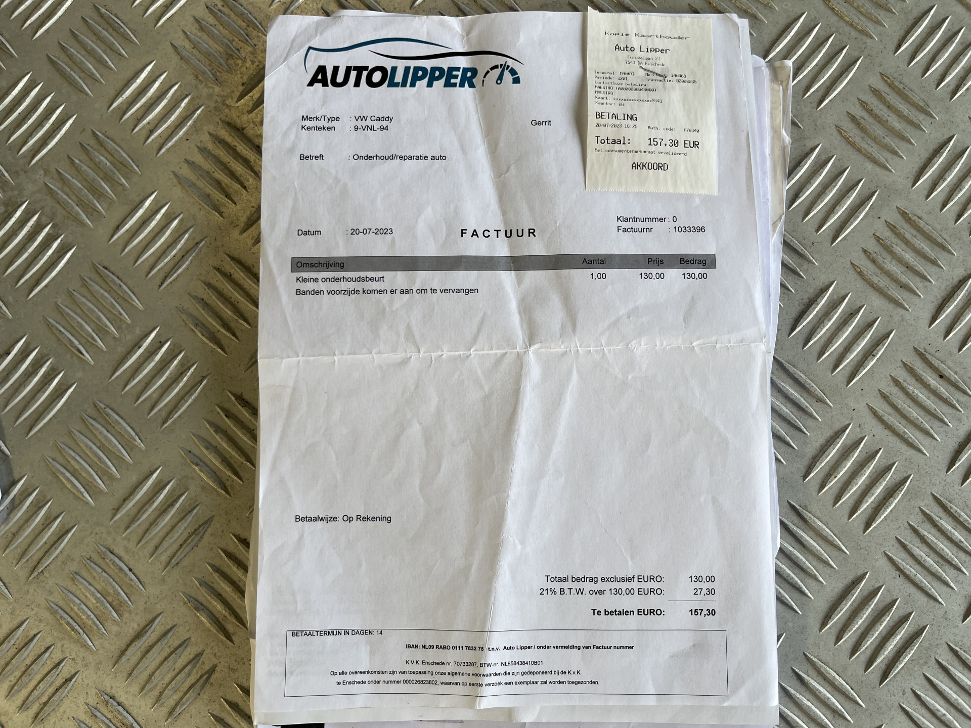 Foto van Volkswagen Caddy