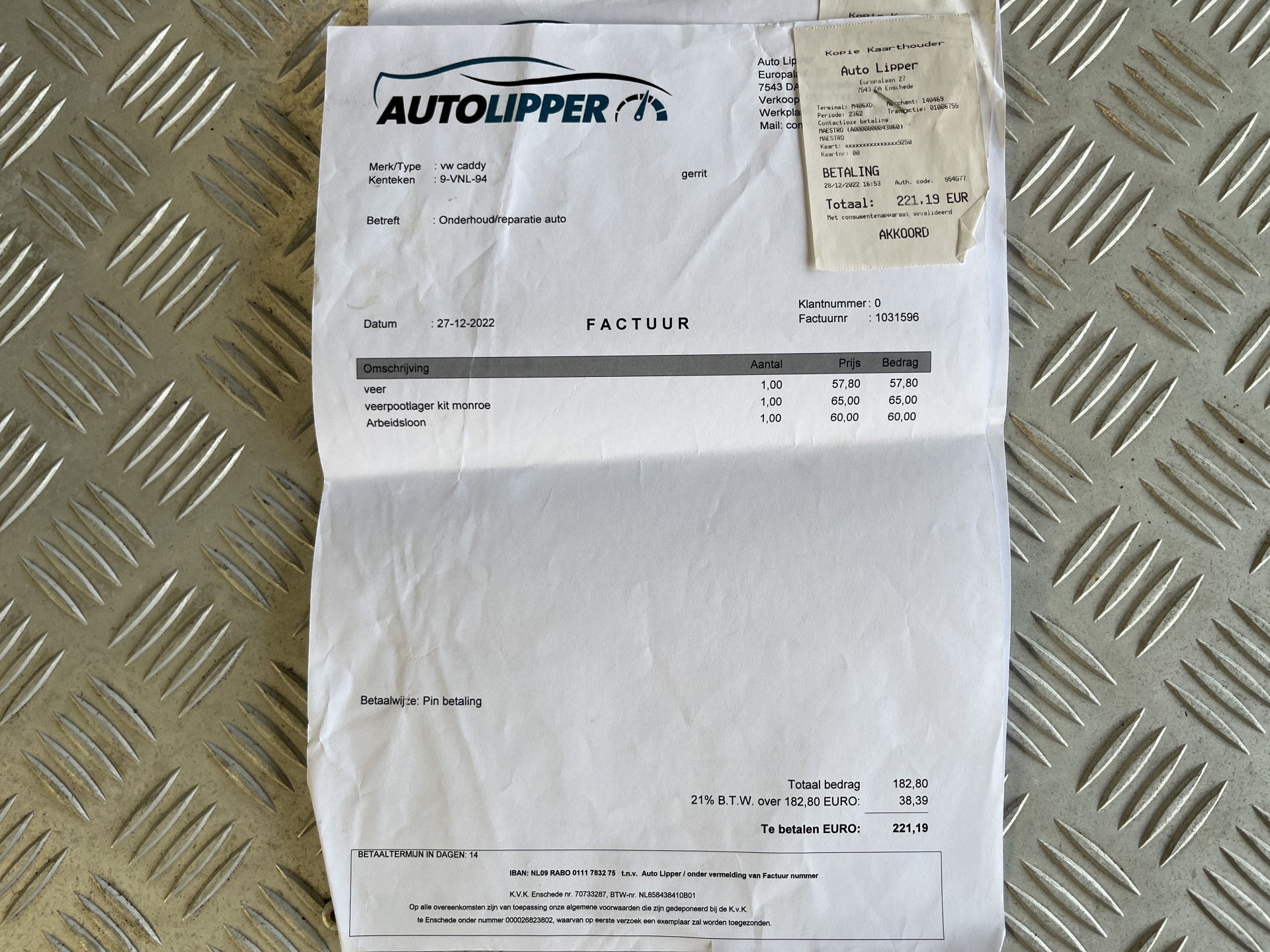 Foto van Volkswagen Caddy
