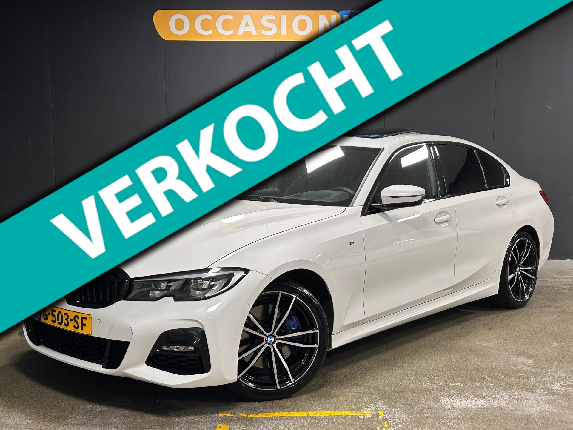 BMW 320i 320i Executive Edition M-Pakket|KANTELDAK|LED|HUD|SFEER|STOELV|CARPLAY|BLUETOOTH|19INCH| 2019 - voorkant