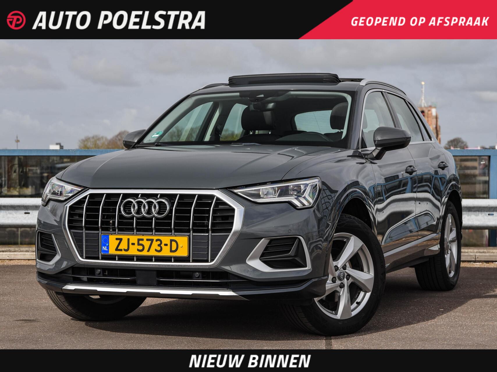 Audi Q3 35 TFSI Advanced | Panoramadak | Matrix LED | Camera | ACC | Virtual Cockpit | Apple CarPlay | Stoel-/stuurverwarming  | Navigatie | 18" | 1e Eig. 2019 - voorkant