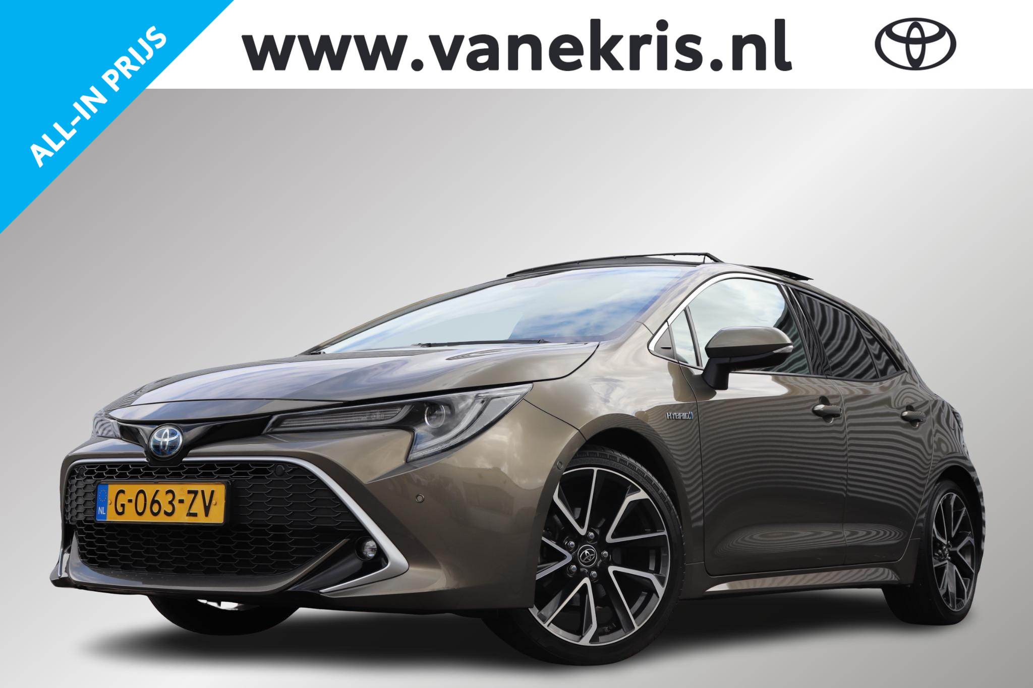 Toyota Toyota Corolla 1.8 Hybrid Executive, 2019 - voorkant