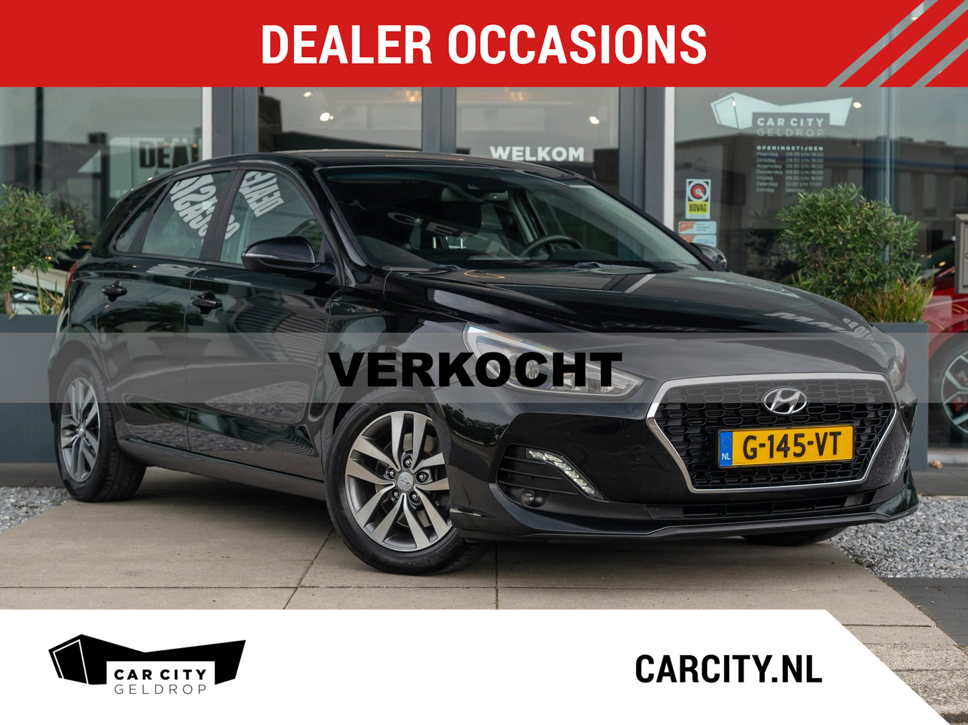 Hyundai I 30 1.0 T-GDI Premium |Stoel-stuur verwarming | Carplay | Keyless | Camera 2019 - voorkant